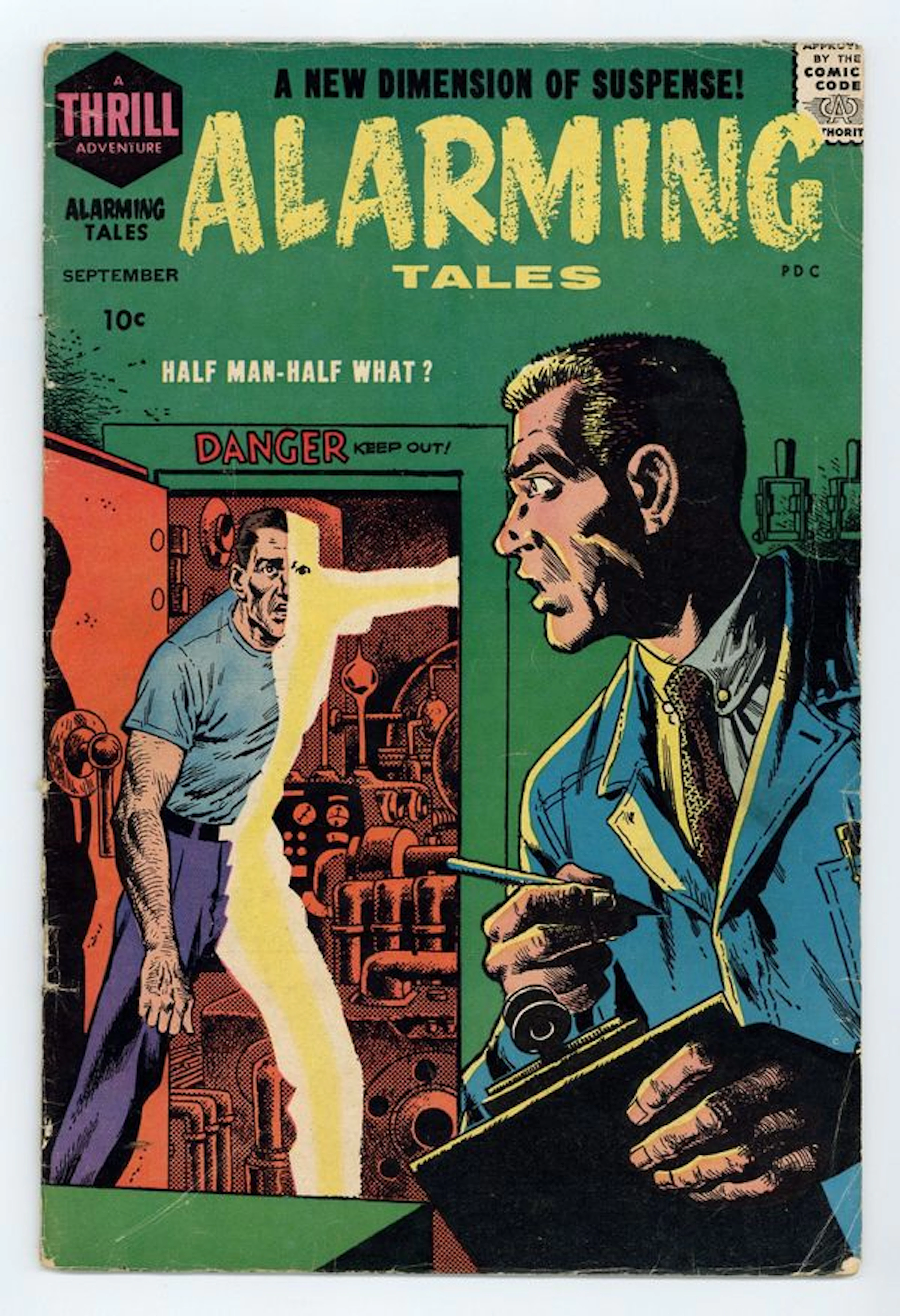 Alarming Tales (1957 Harvey) 5 VG- 3.5