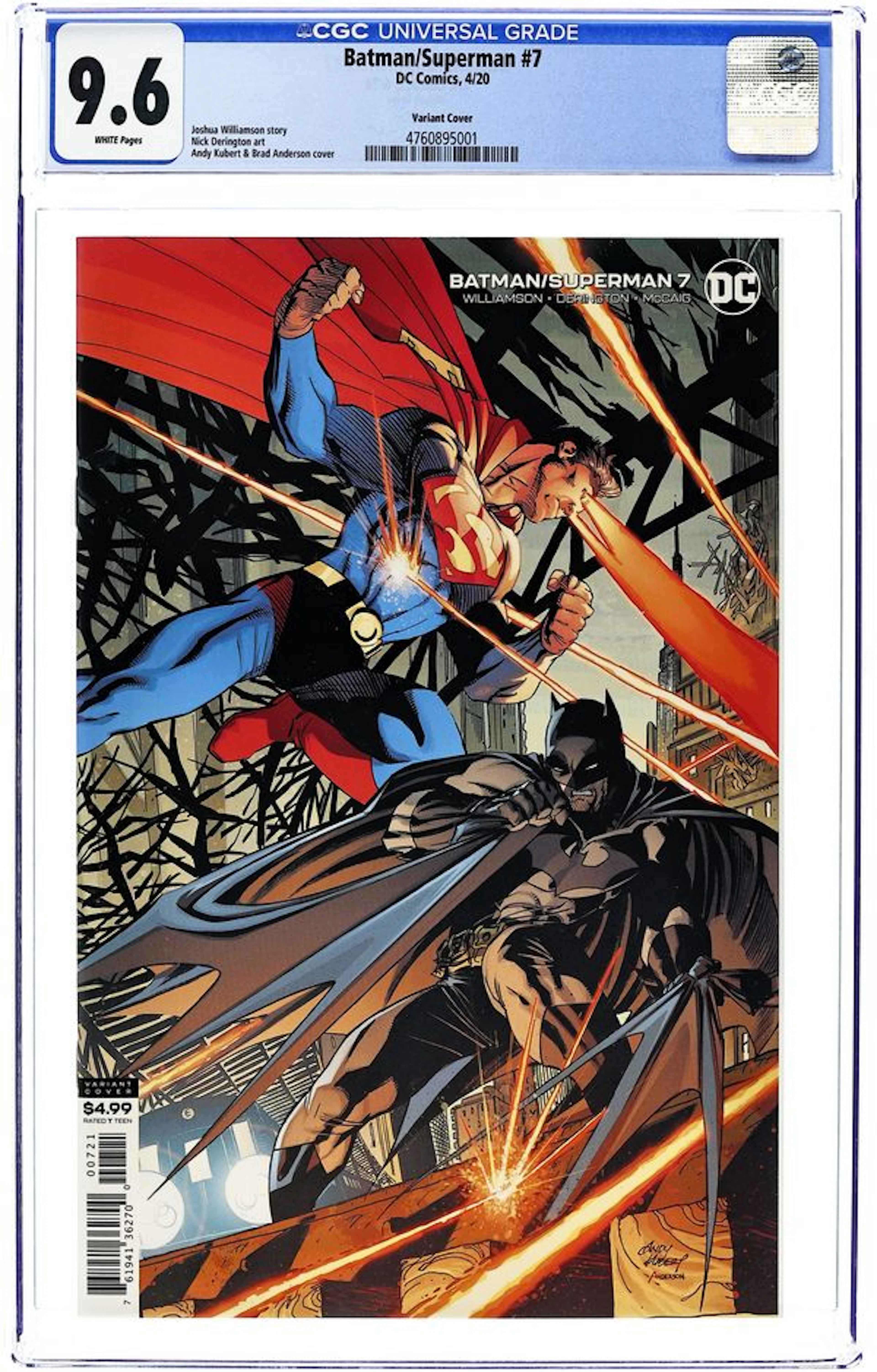 Batman Superman (2019 DC) 7B CGC 9.6