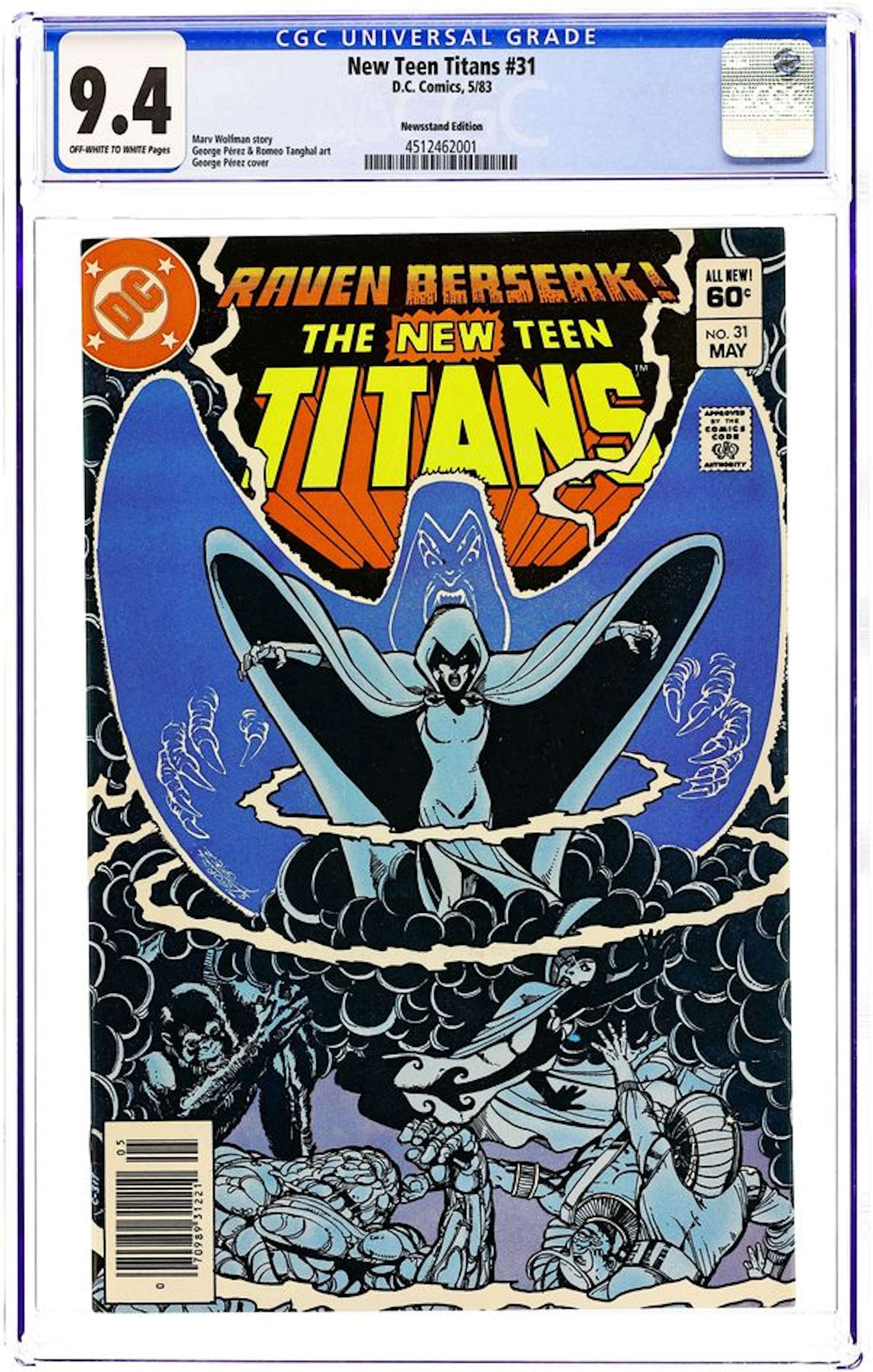 New Teen Titans (1980) (Tales of ...) 31N CGC 9.4