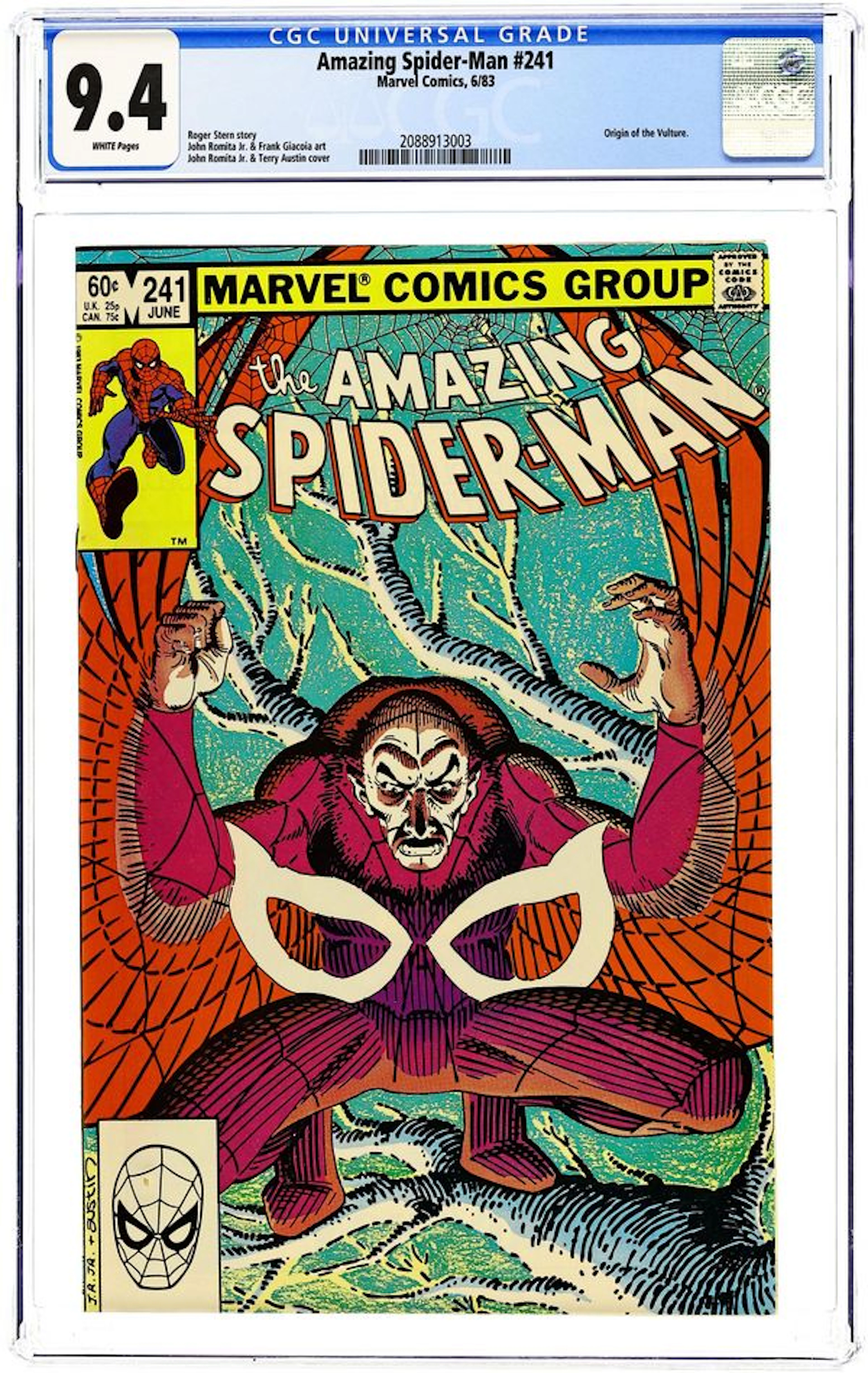 Amazing Spider-Man (1963 1st Series) 241 CGC 9.4