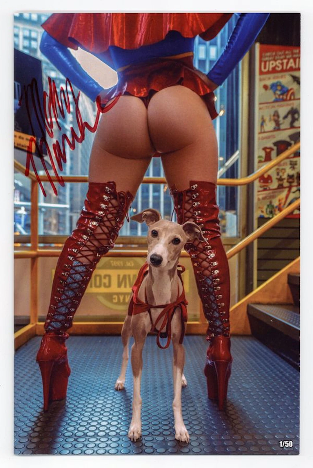 Motley Monroe Cosplay Showcase (2026 Black Ops) Comics Elite Artbook