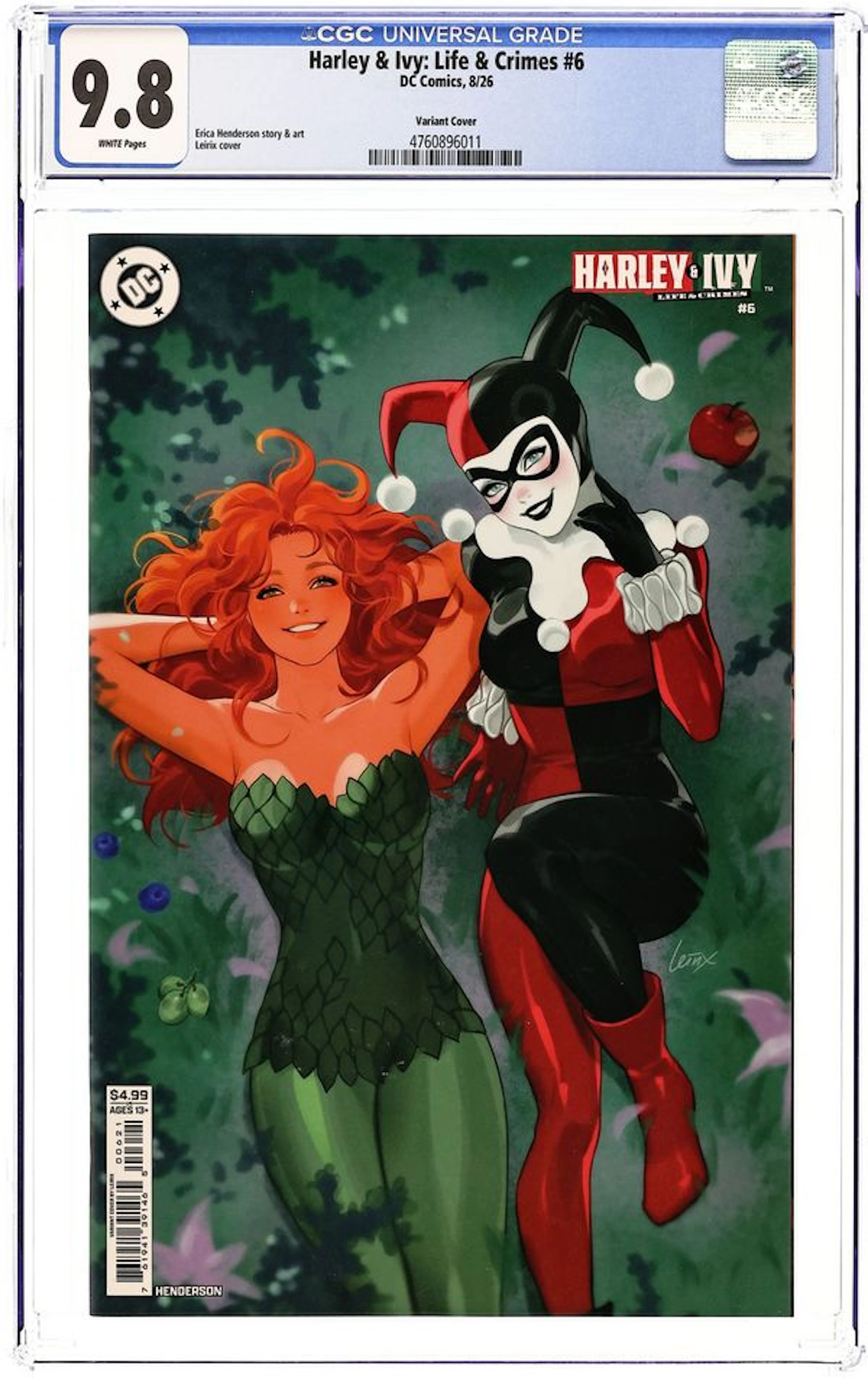Harley and Ivy Life and Crimes (2026 DC) 6B CGC 9.8