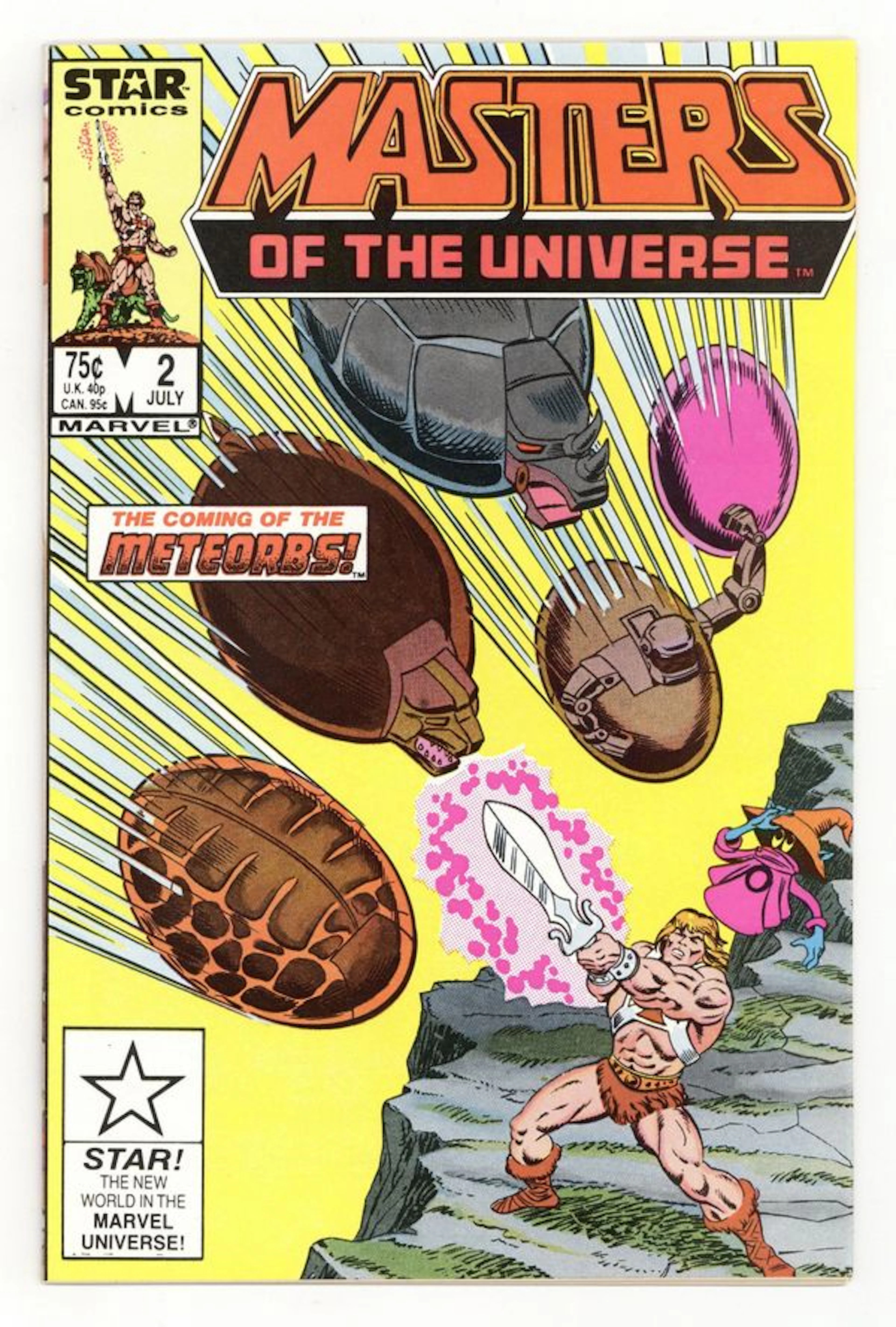 Masters of the Universe (1986 Marvel/Star Comics) 2 VF 8.0