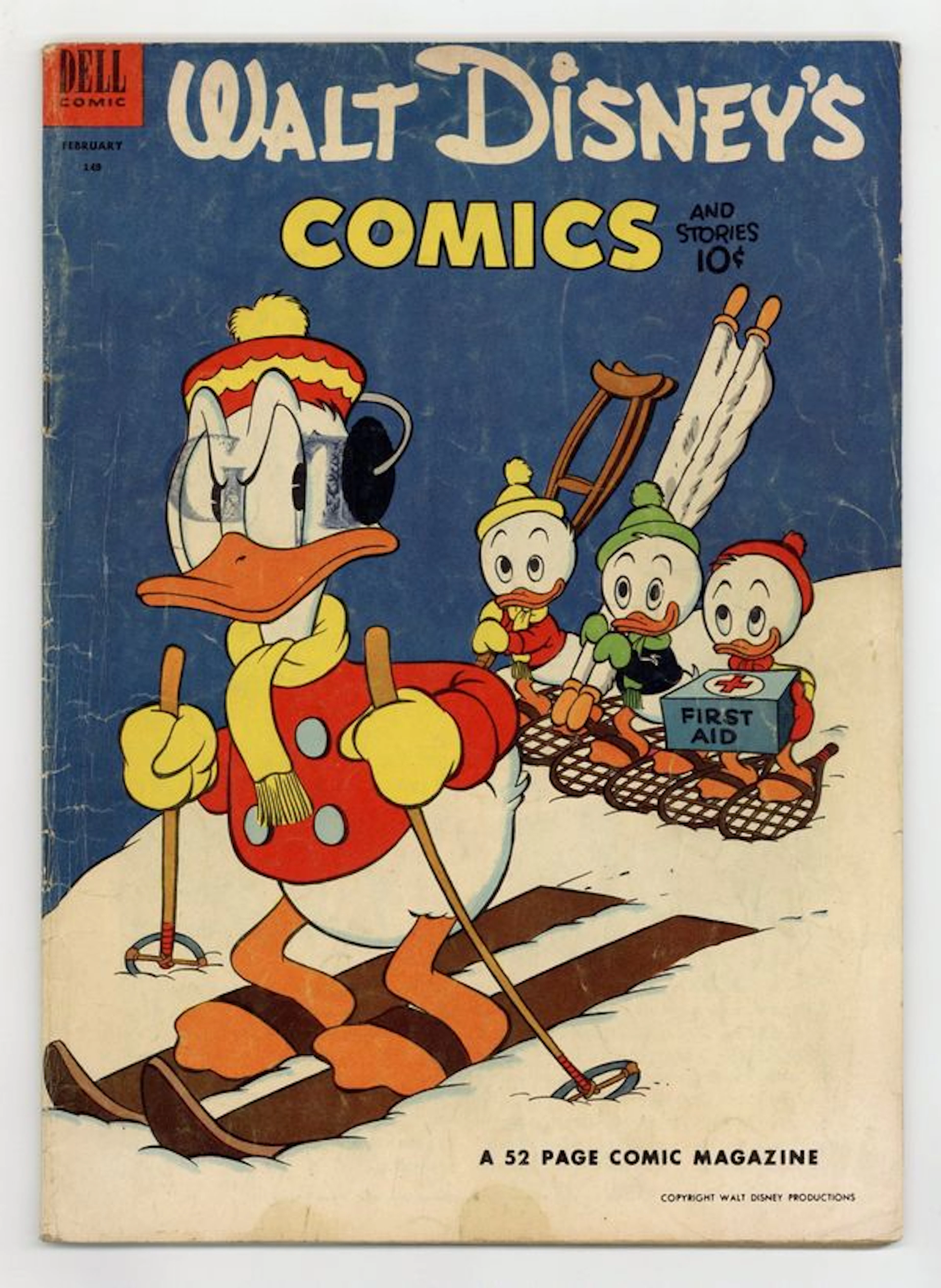 Walt Disney's Comics and Stories (1940 Dell/Gold Key/Gladstone) 149 VG- 3.5
