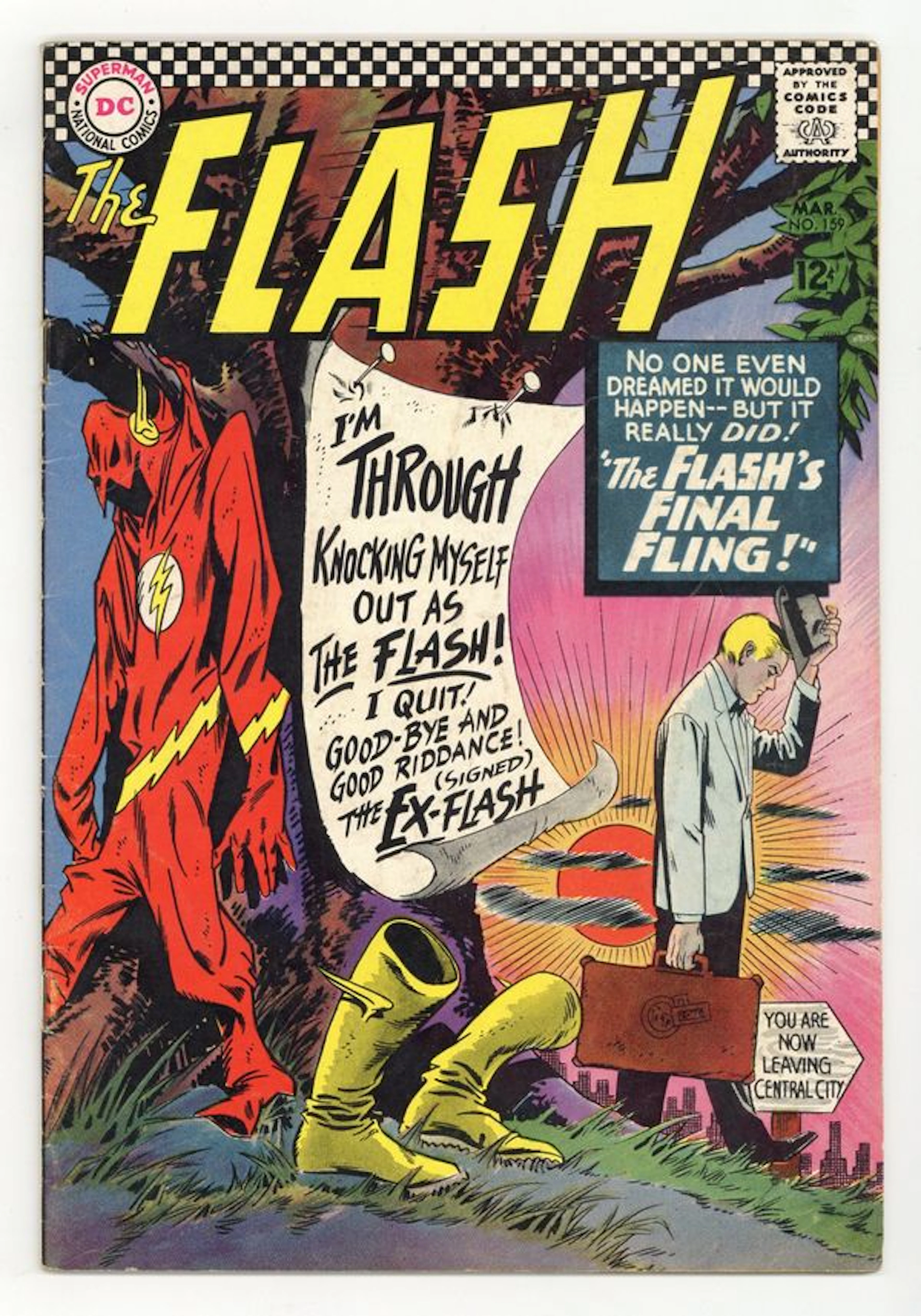Flash (1959 1st Series DC) 159 VG 4.0