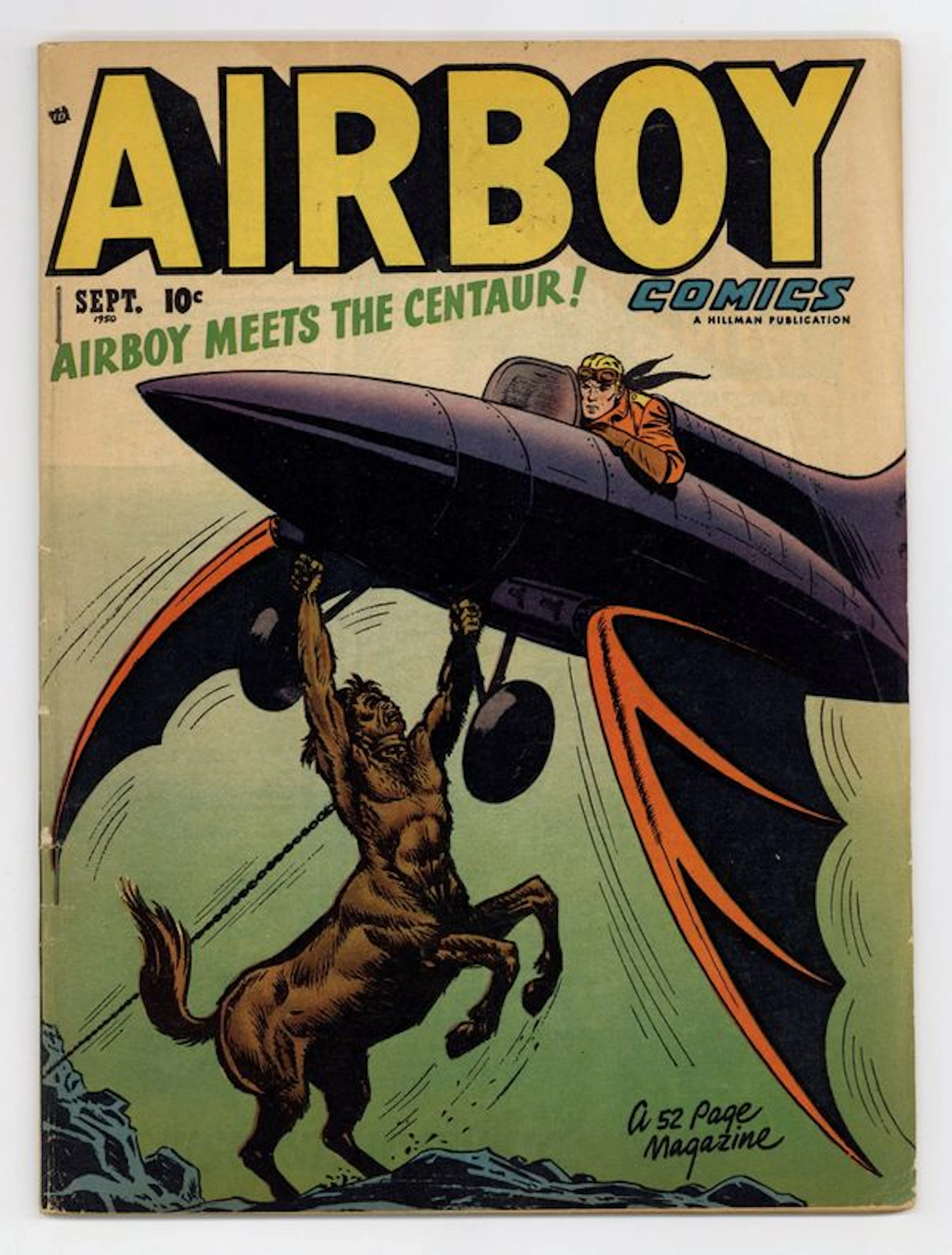 Airboy Comics (1945-1953 Hillman) Vol. 7 #8 GD/VG 3.0
