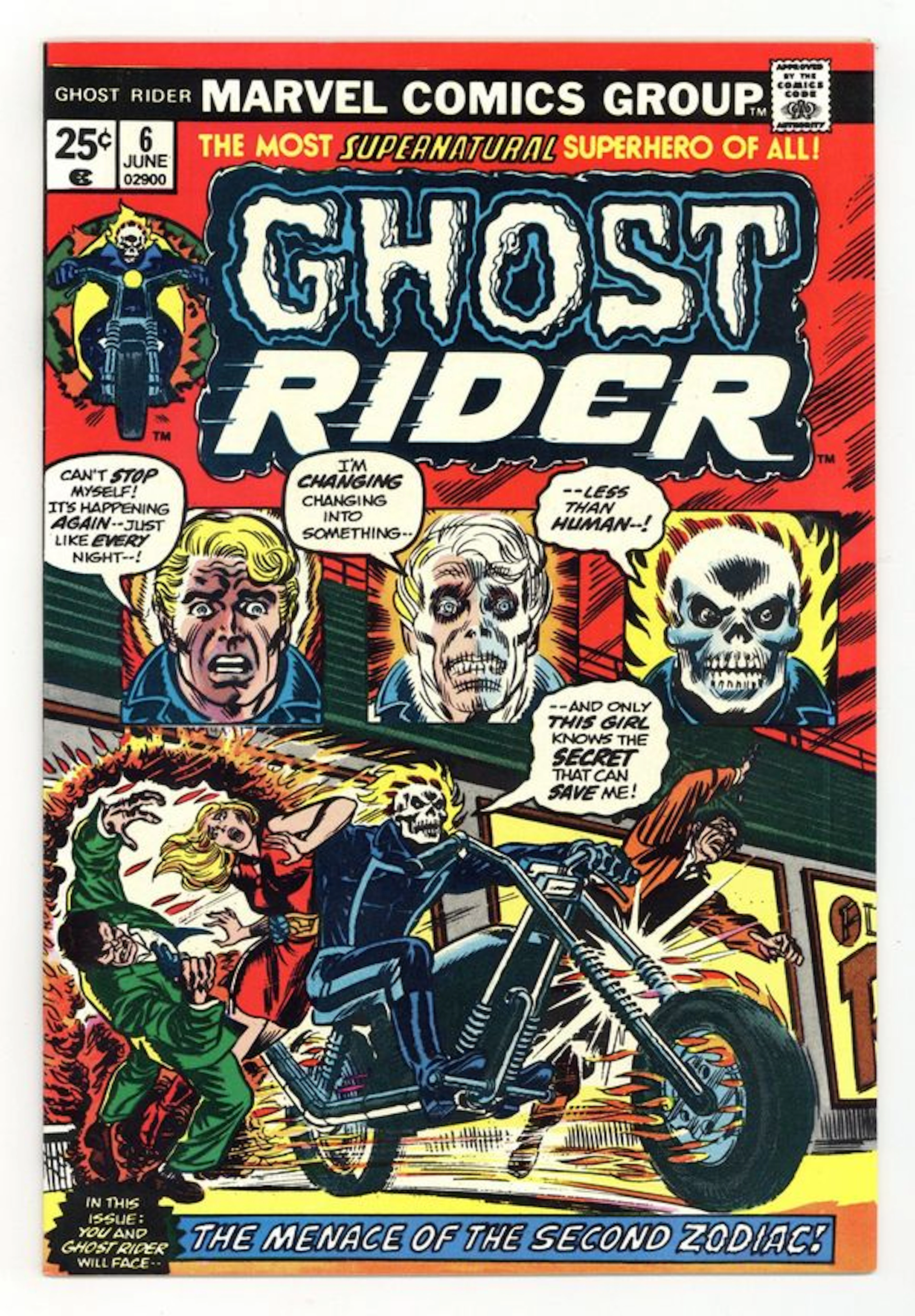 Ghost Rider (1973 1st Series) 6 FN 6.0
