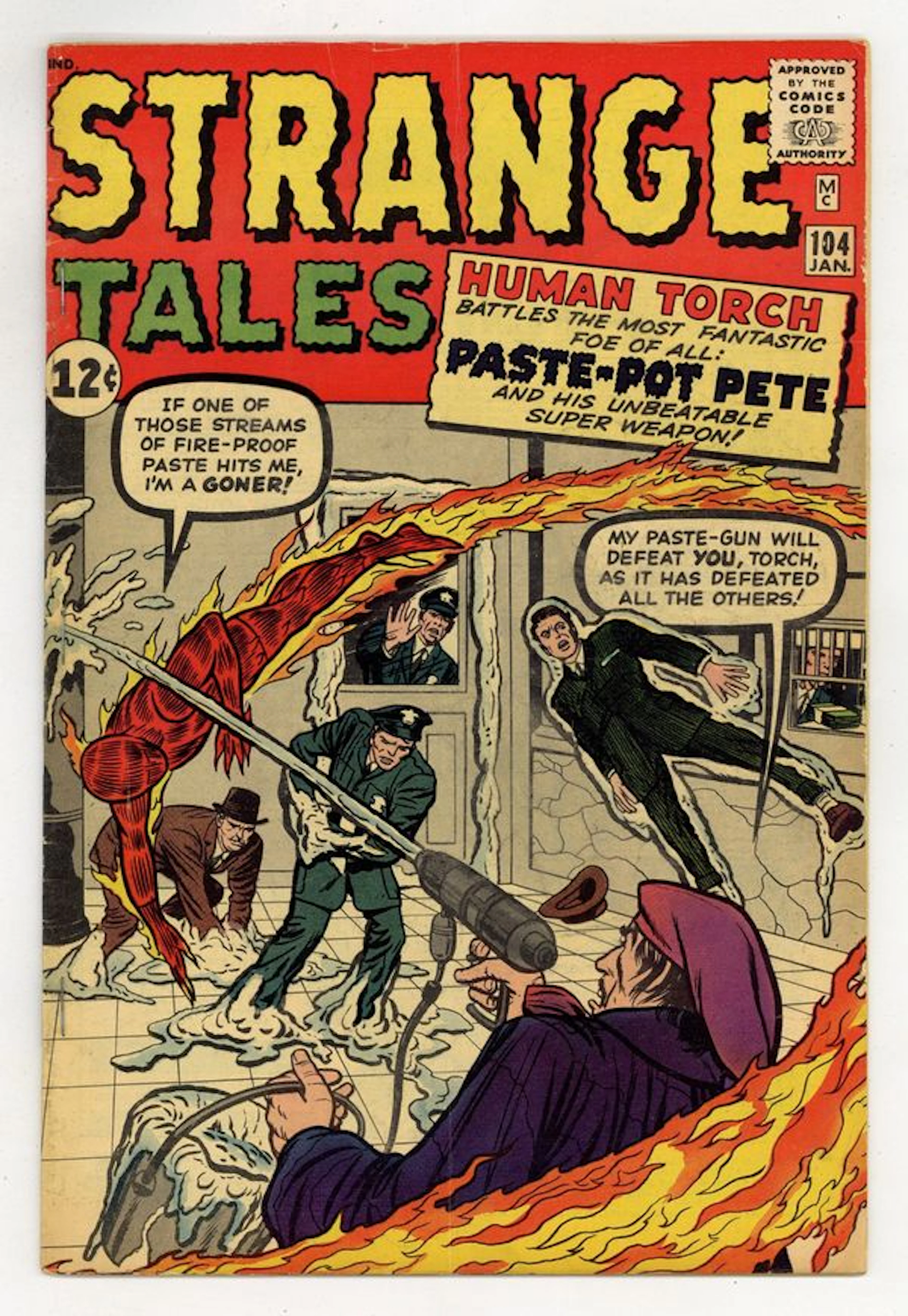 Strange Tales (1951 1st Series) 104 GD+ 2.5 (R)