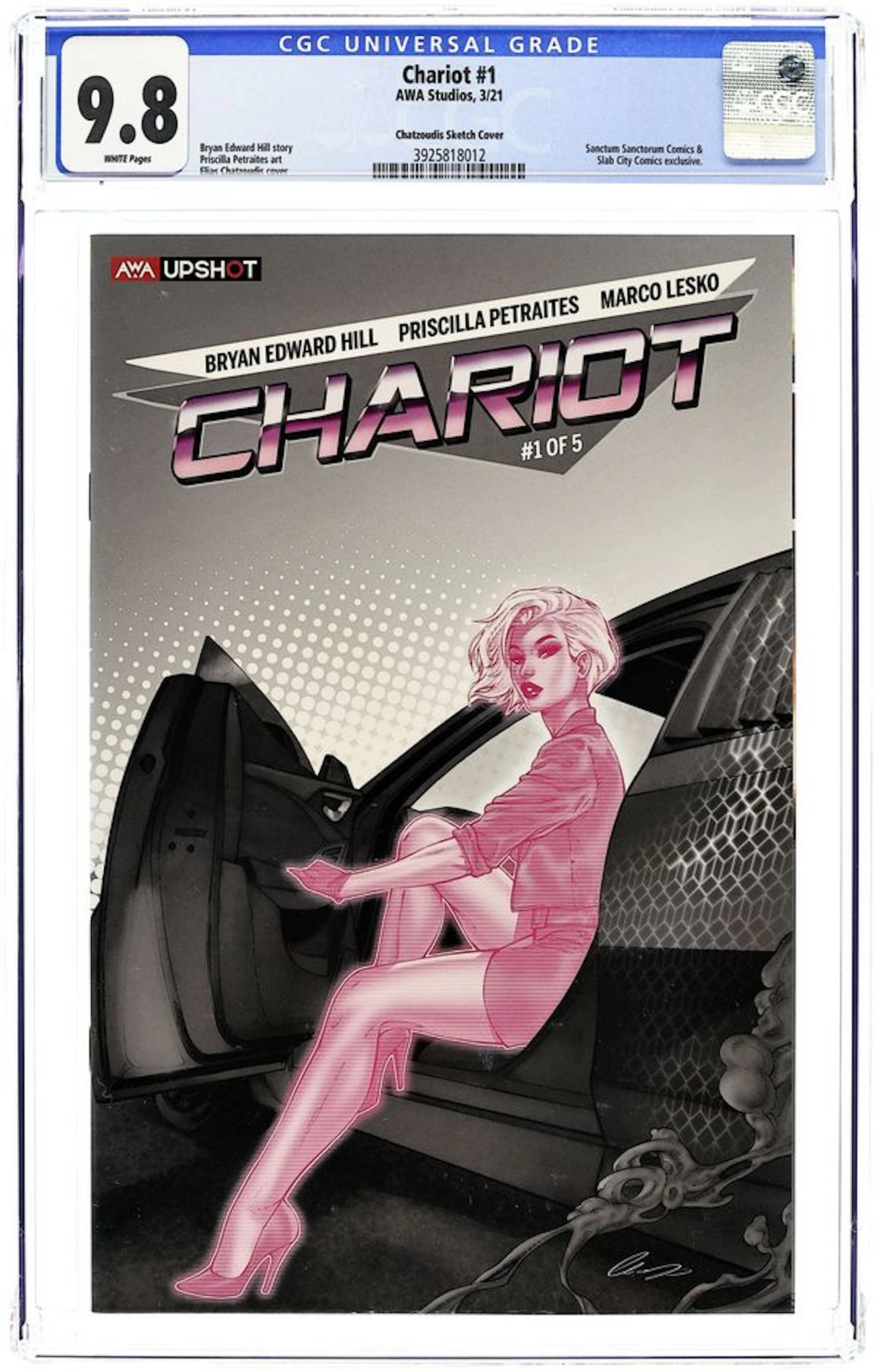 Chariot (2021 AWA) 1SANCTUM.B CGC 9.8