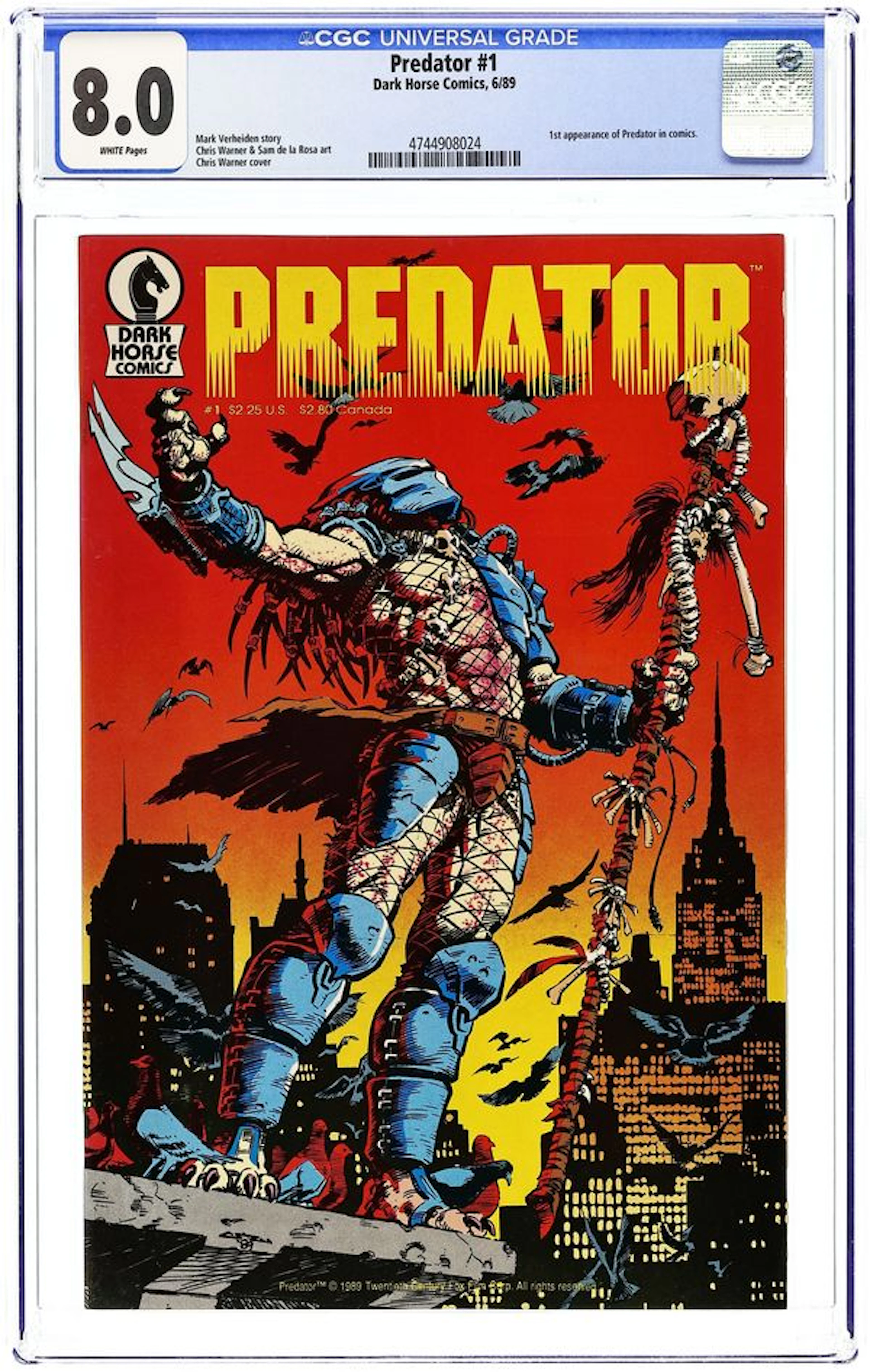 Predator (1989) 1 CGC 8.0