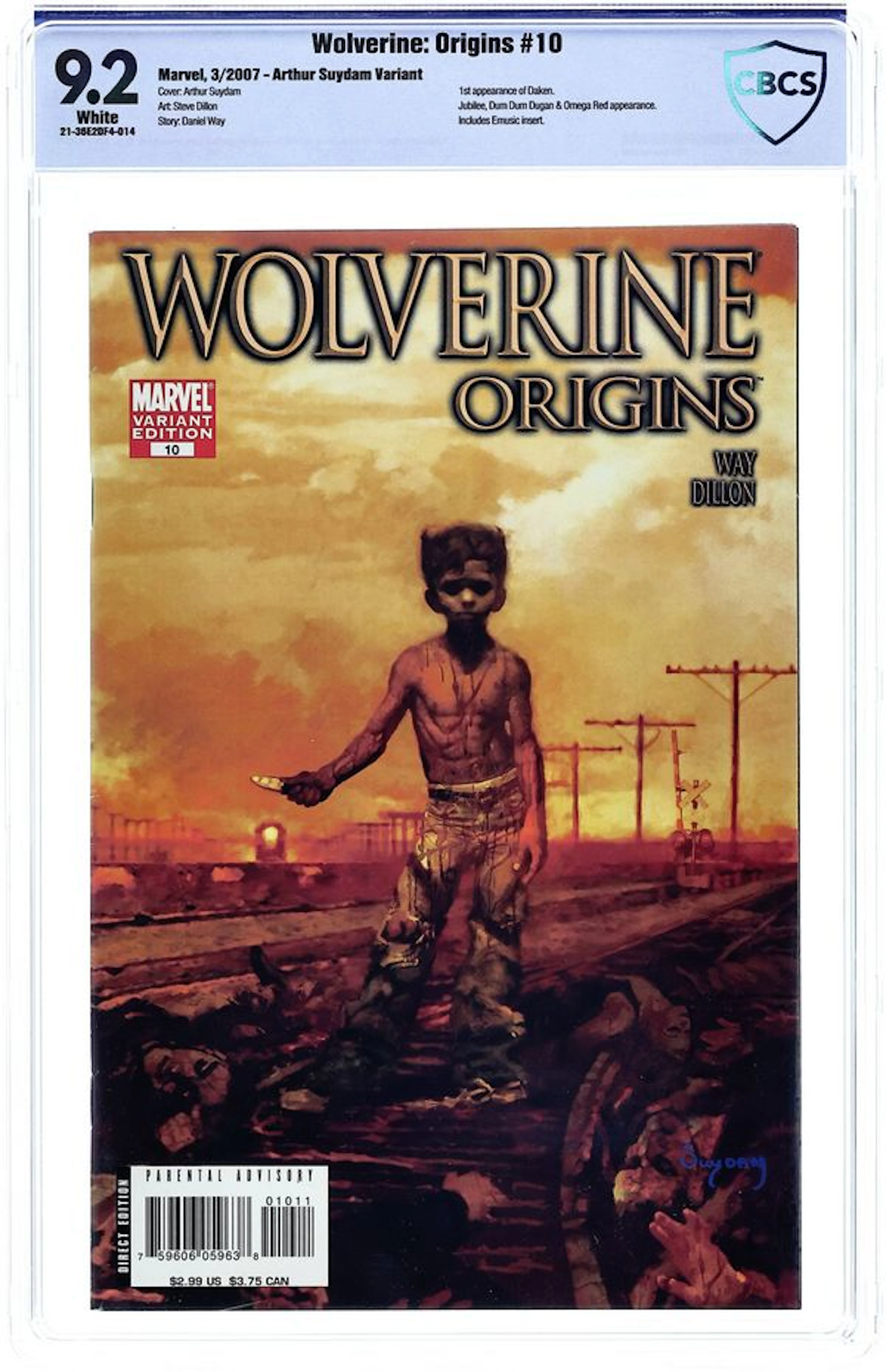 Wolverine Origins (2006) 10B CBCS 9.2