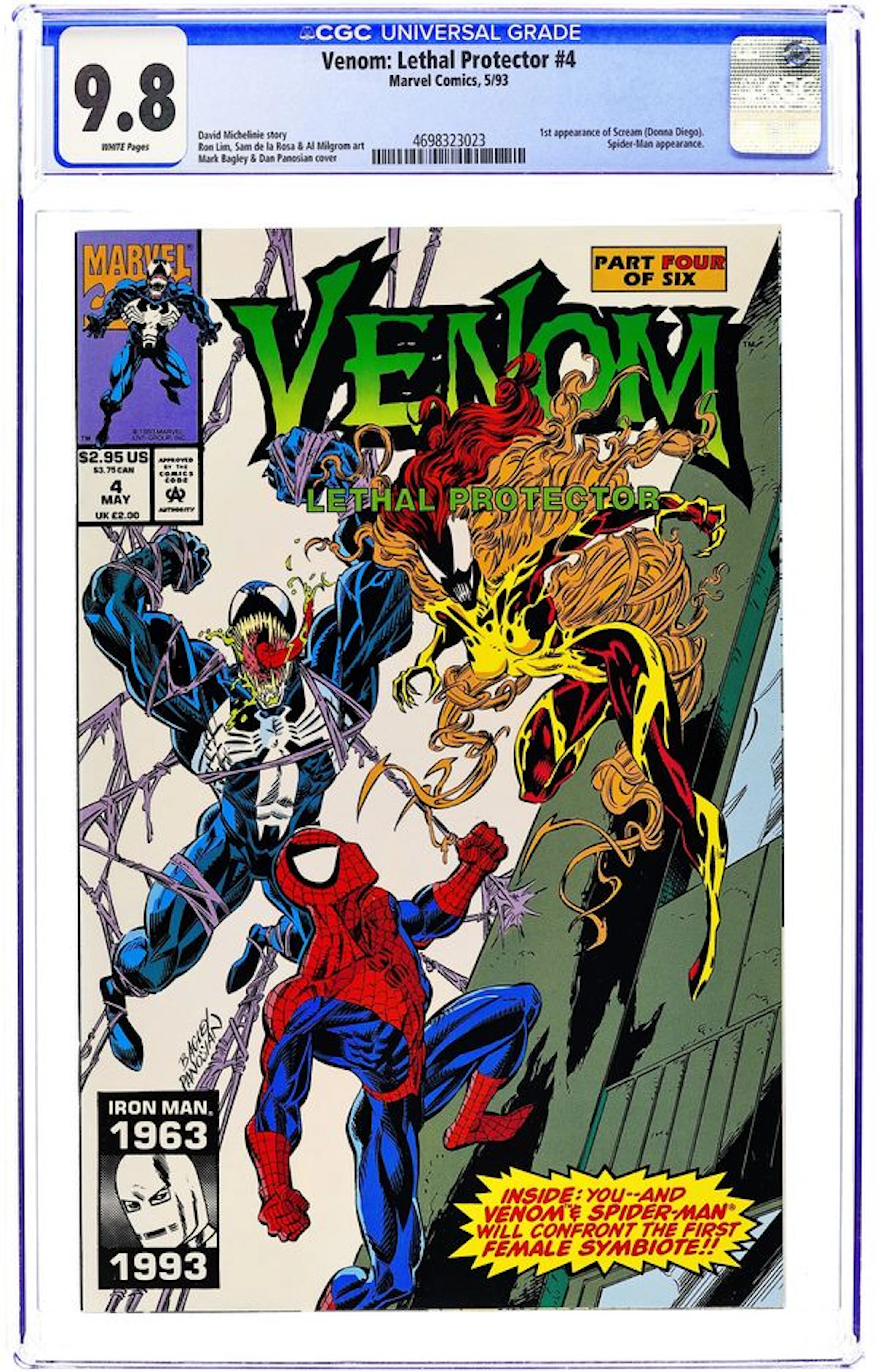 Venom Lethal Protector (1993) 4D CGC 9.8