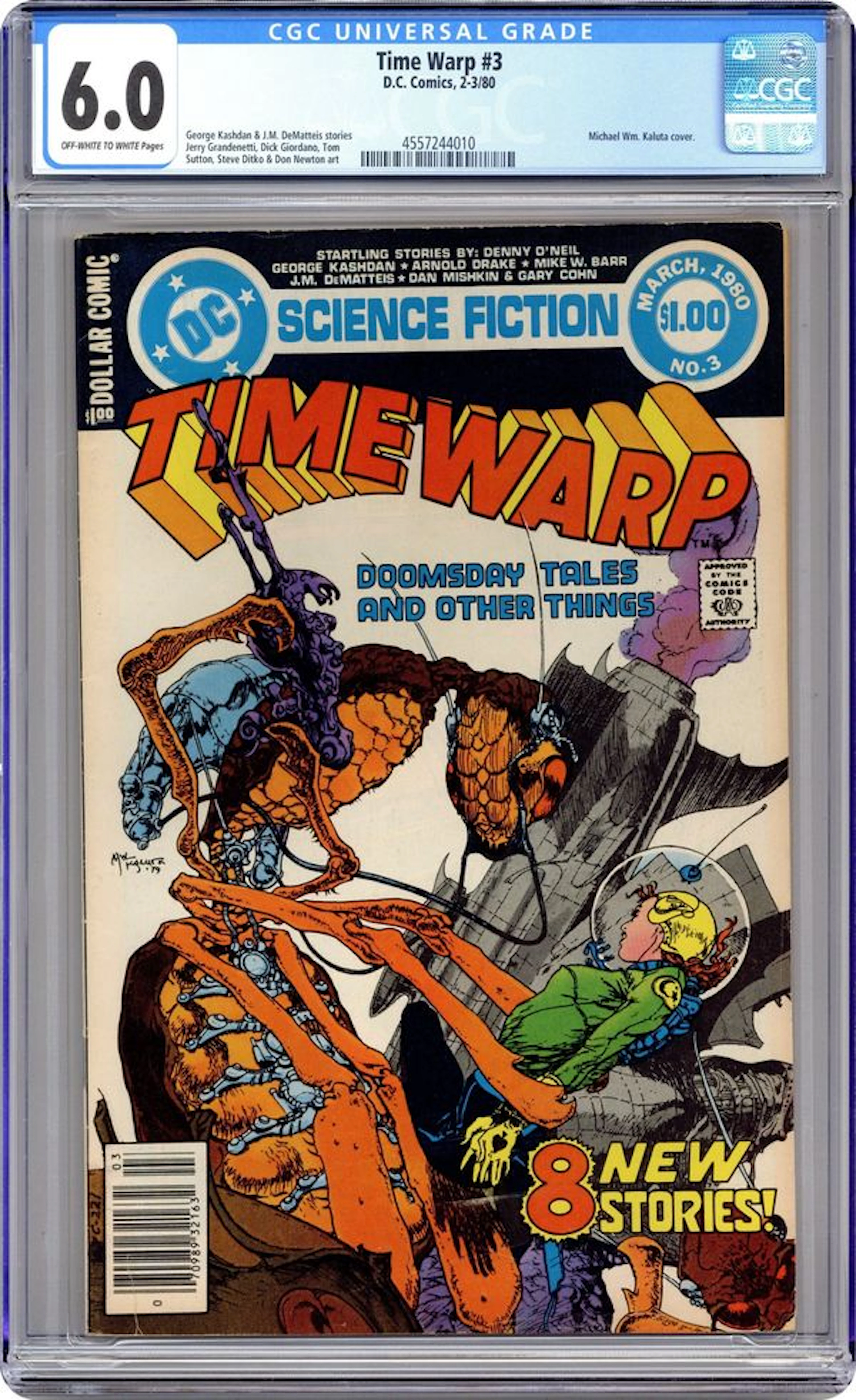 Time Warp (1979) 3 CGC 6.0
