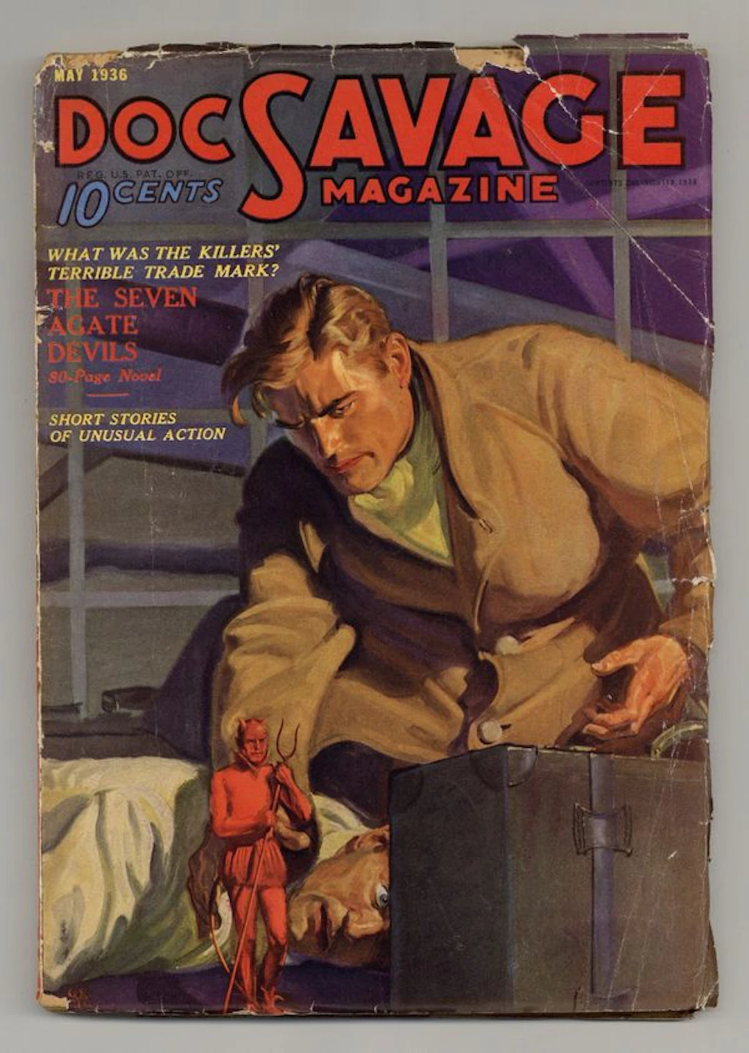 Doc Savage (1933-1949 Street & Smith^) Pulp Vol. 7 #3 GD/VG 3.0