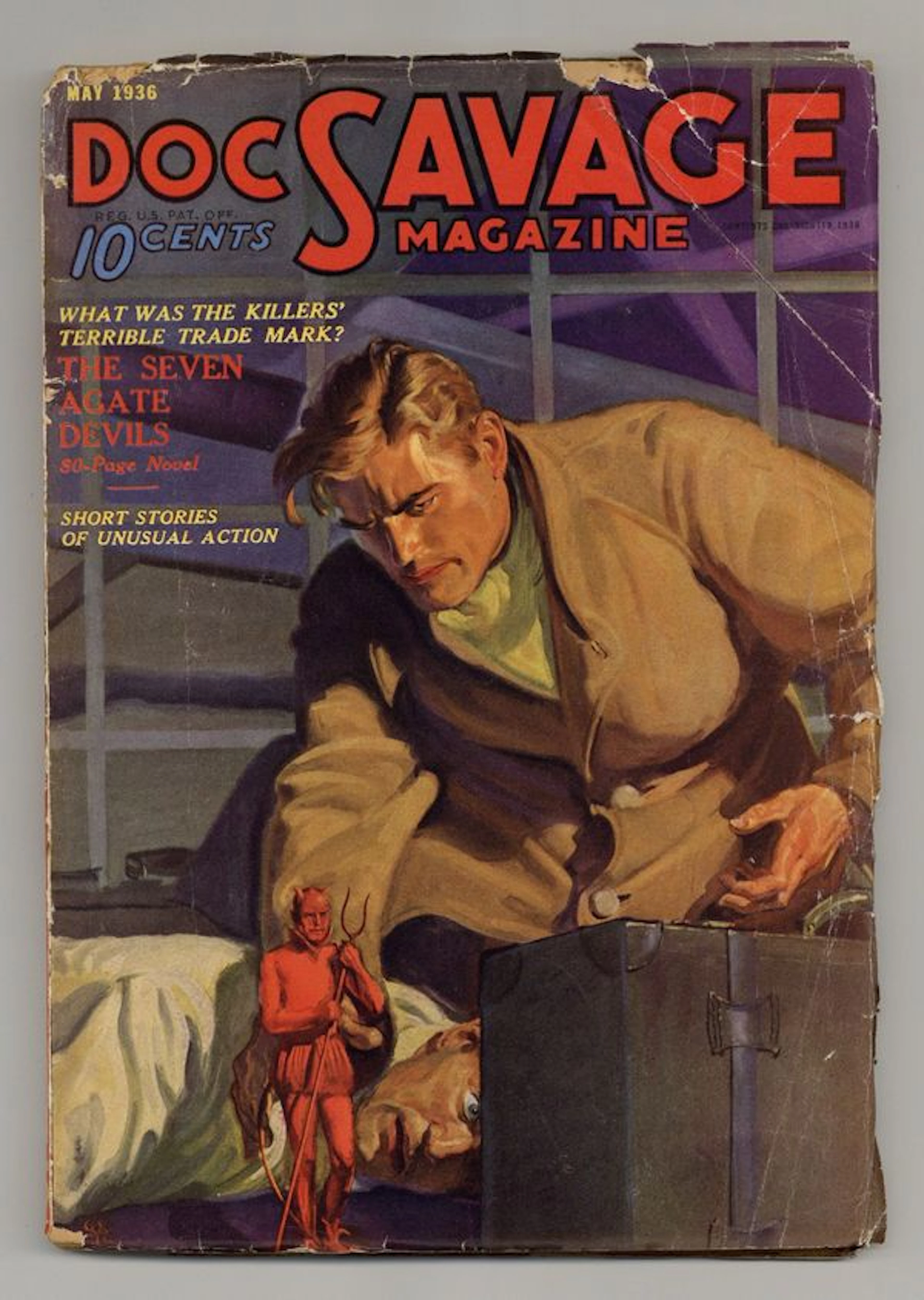 Doc Savage (1933-1949 Street & Smith^) Pulp Vol. 7 #3 GD/VG 3.0