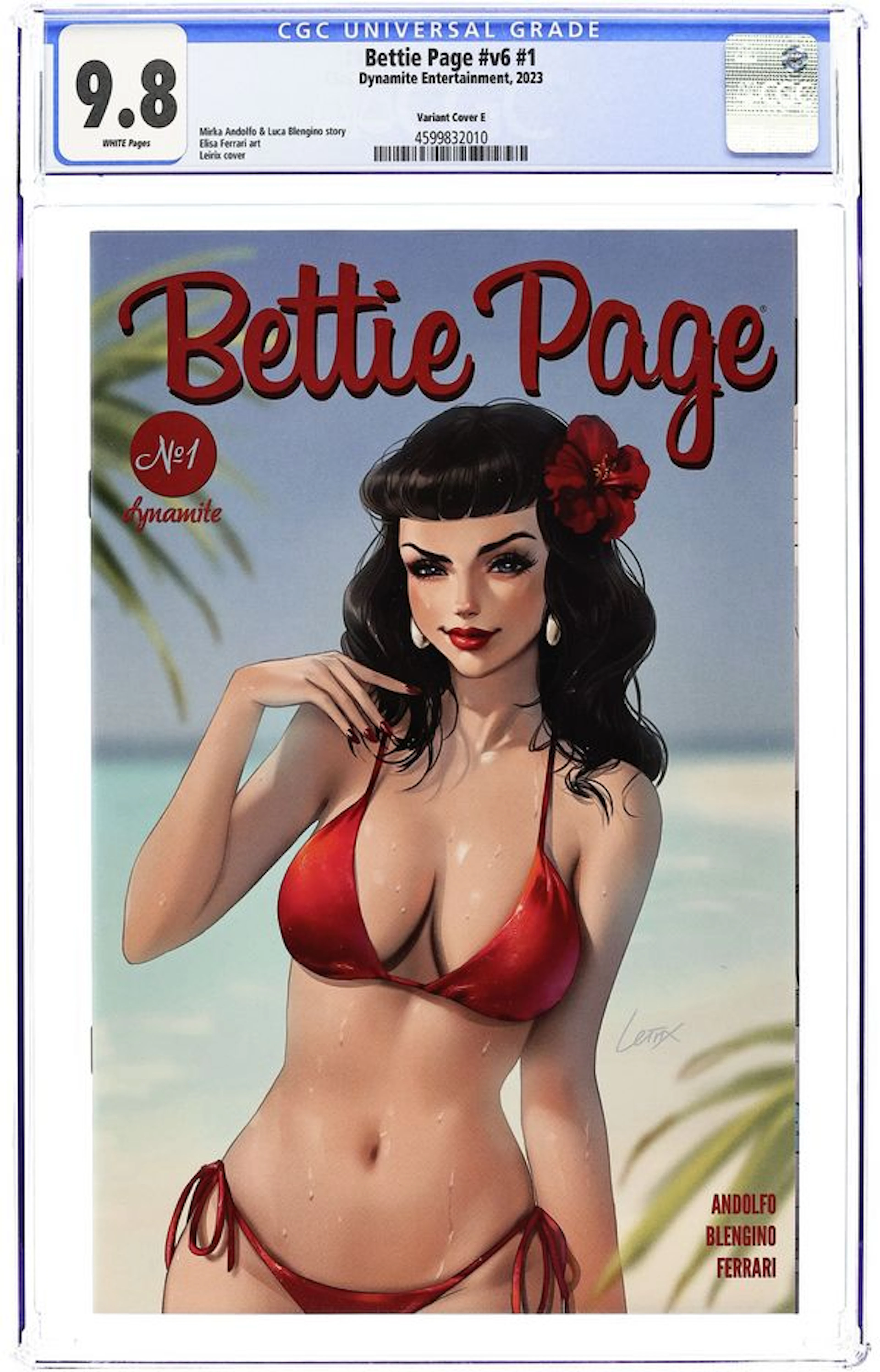 Bettie Page (2023 Dynamite) 1E CGC 9.8