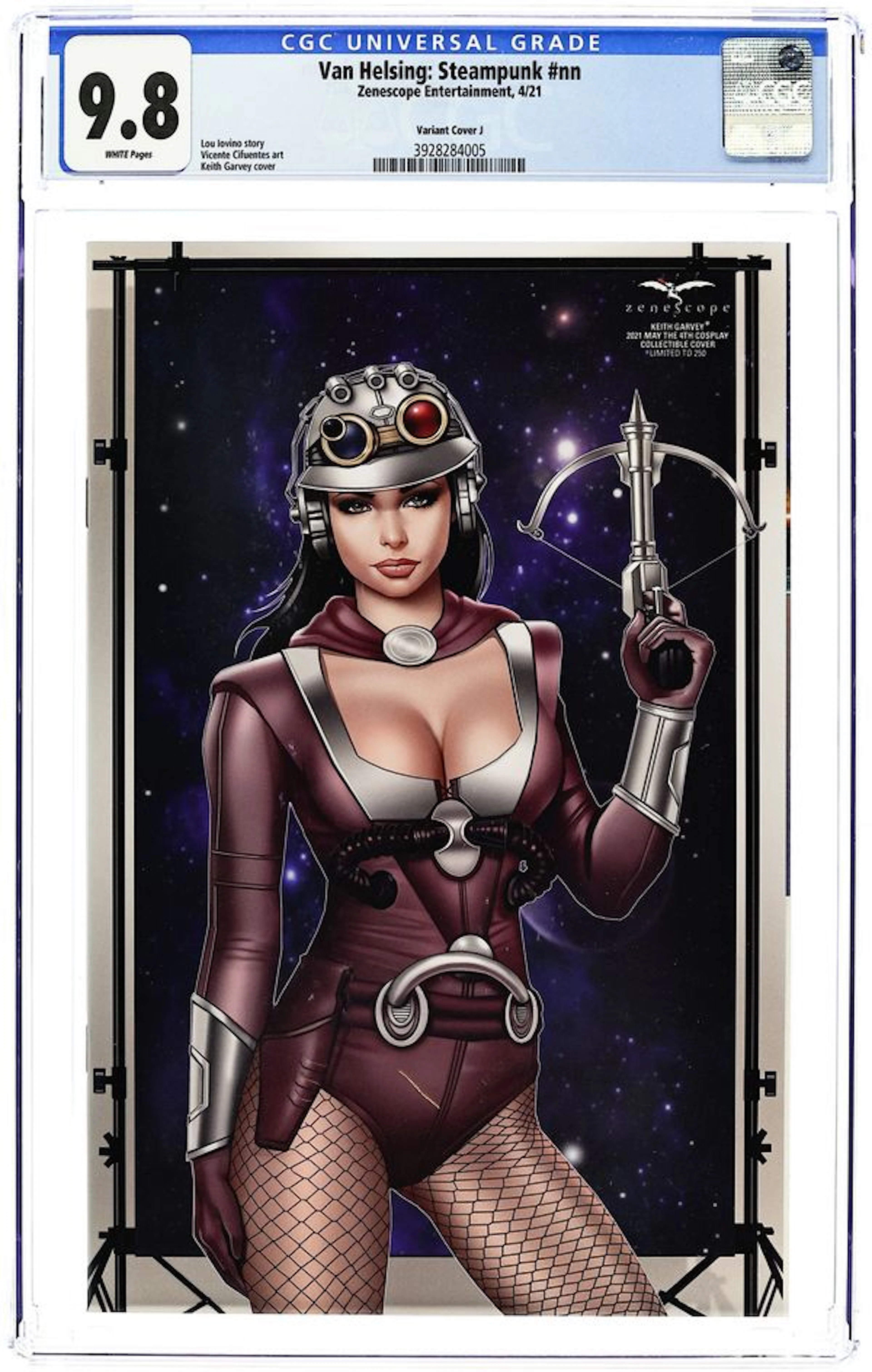 Van Helsing Steampunk (2021 Zenescope) One-Shot 1J CGC 9.8