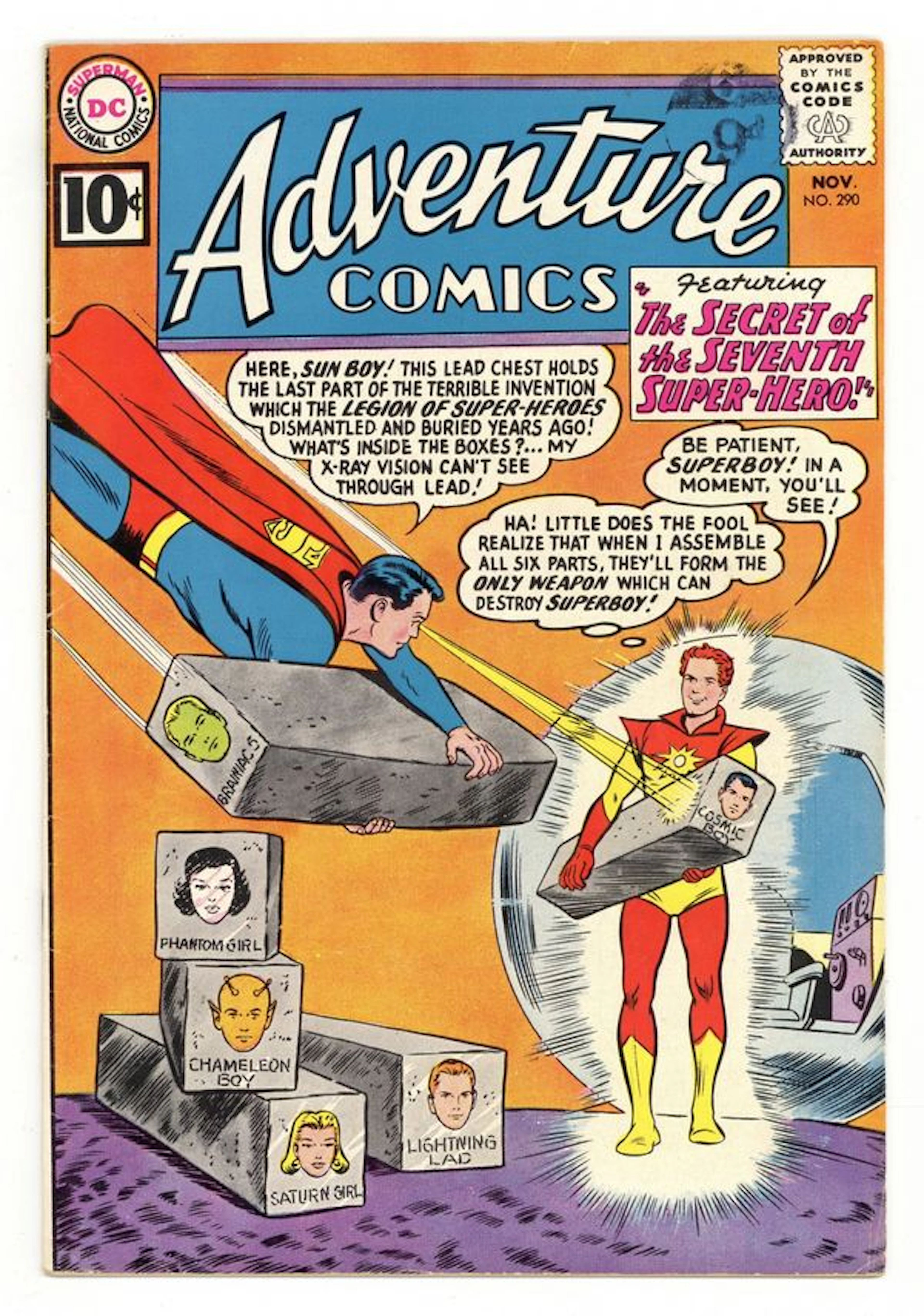 Adventure Comics (1938 1st Series) 290 VG+ 4.5