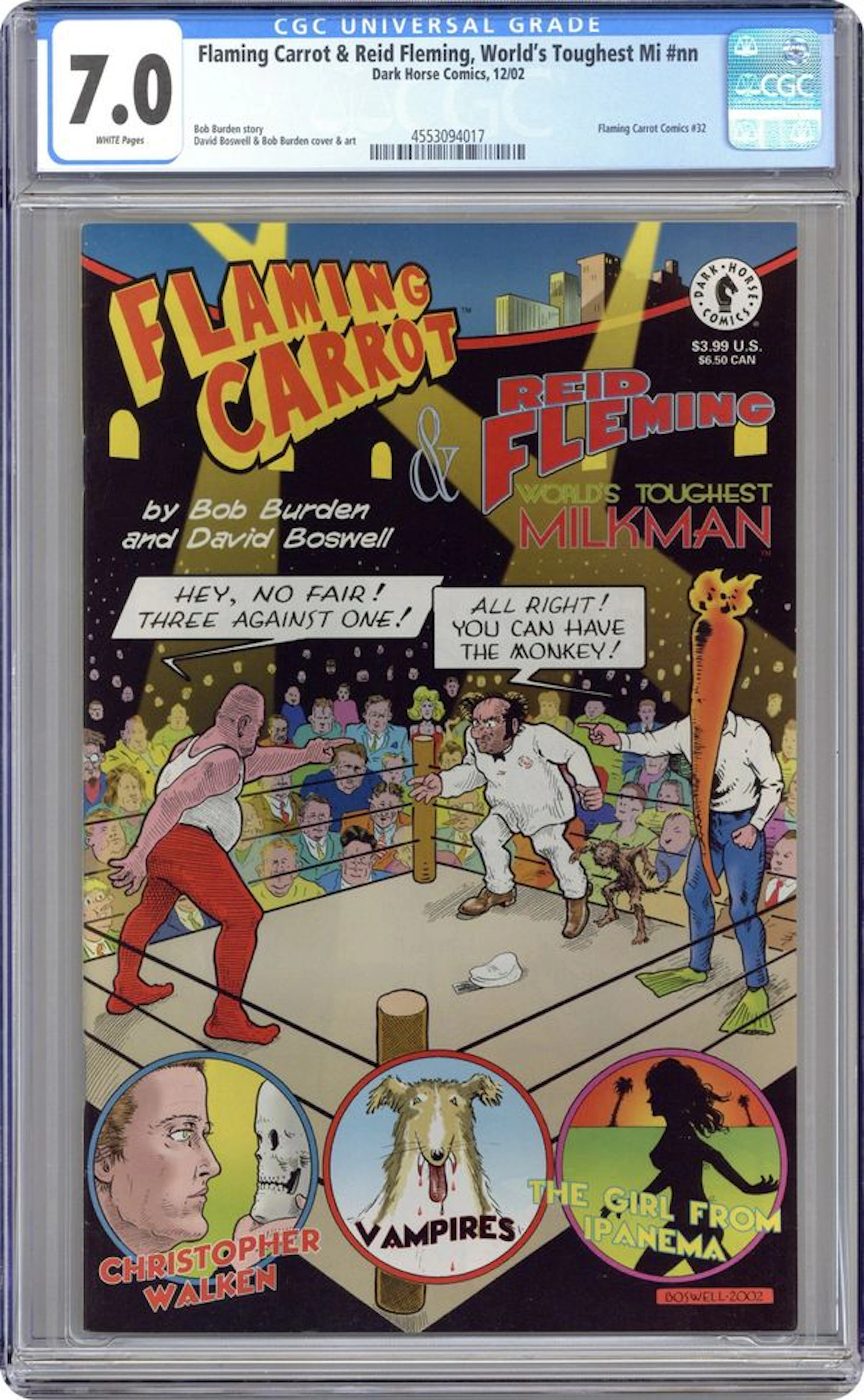 Flaming Carrot and Reid Fleming, World's Toughest Milkman (2002) 1 CGC 7.0