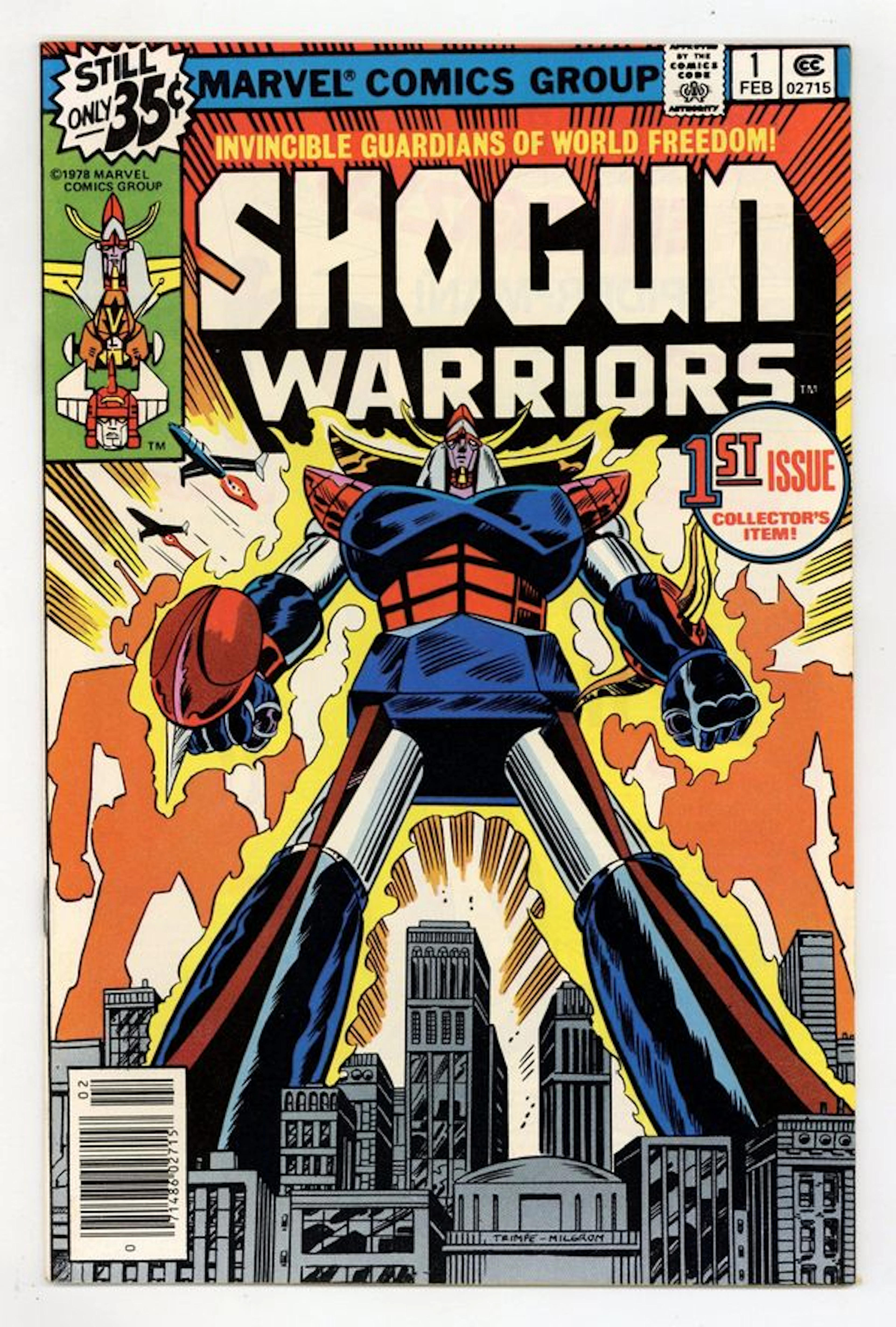 Shogun Warriors (1979) 1 FN- 5.5