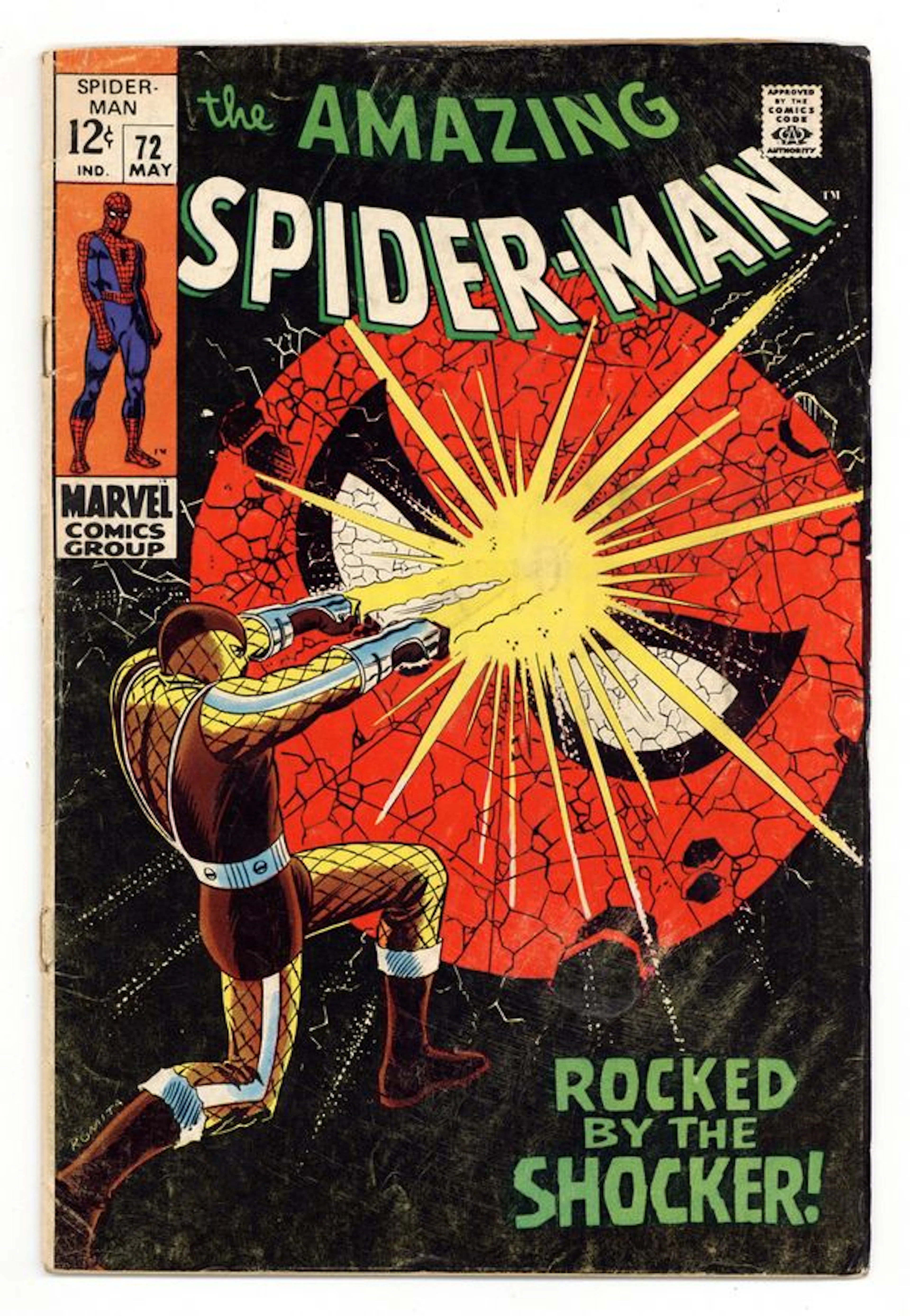 Amazing Spider-Man (1963 1st Series) 72 GD+ 2.5 (R)
