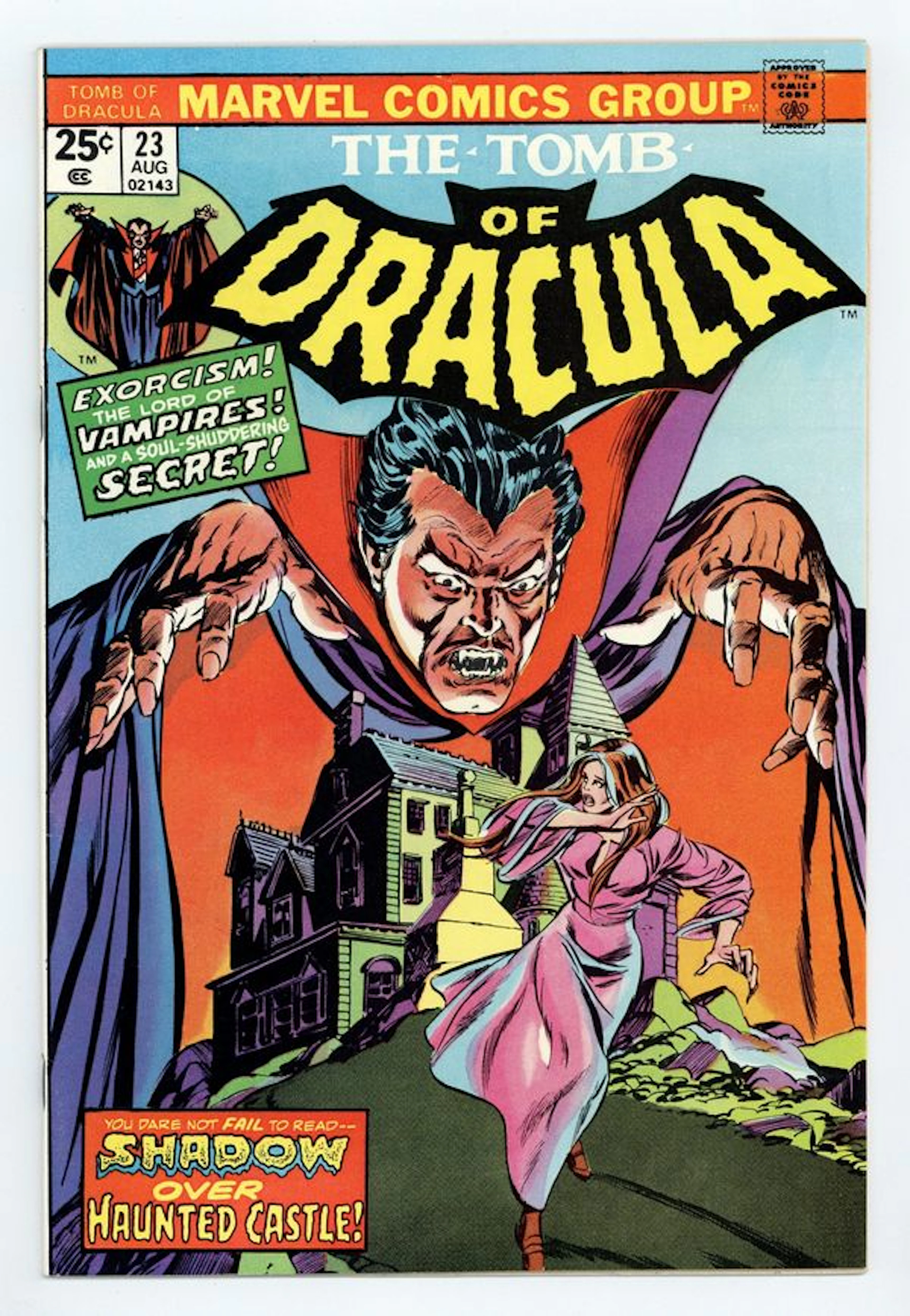 Tomb of Dracula (1972 1st Series) 23 VF- 7.5