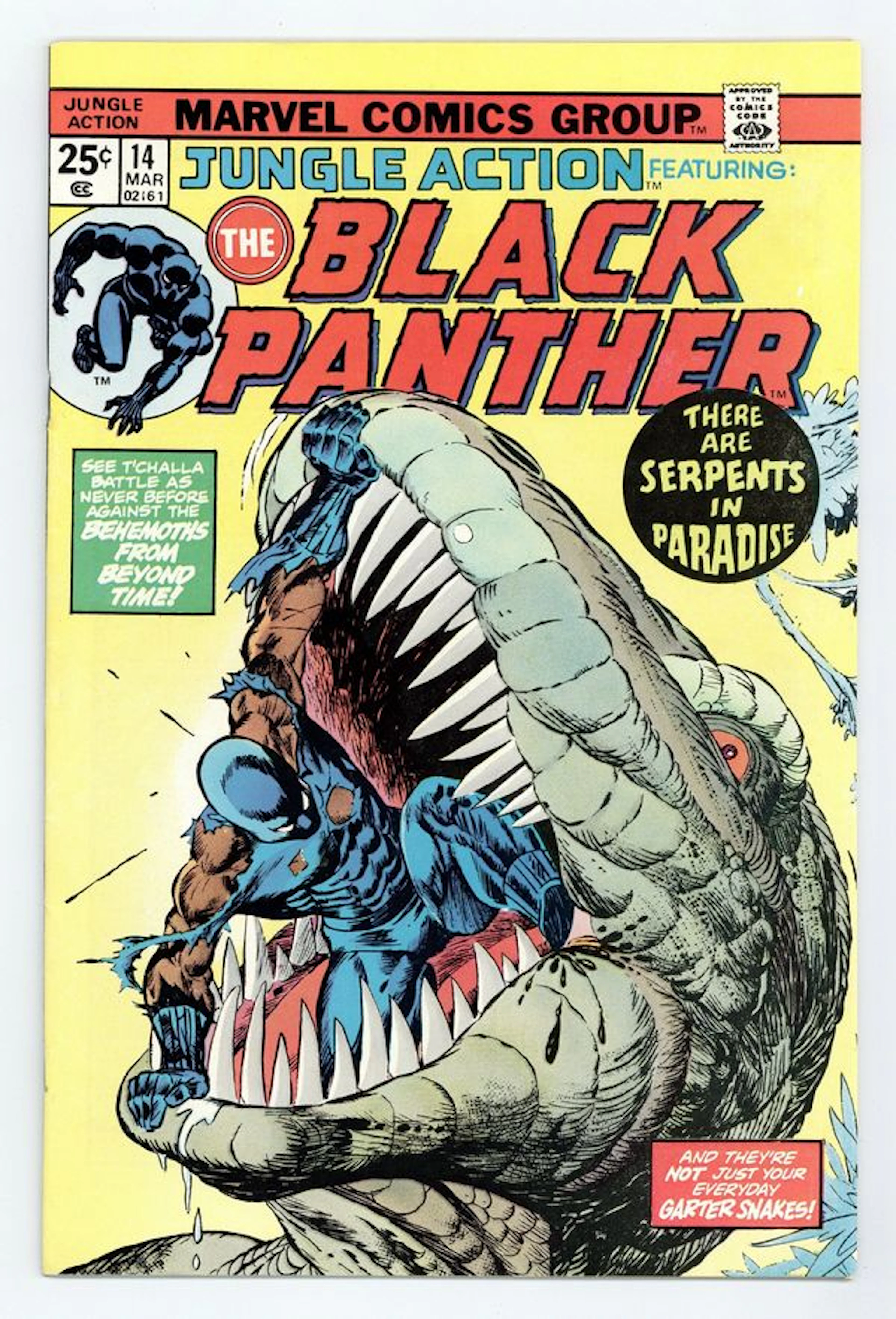 Jungle Action (1972 Marvel) 14 VF- 7.5