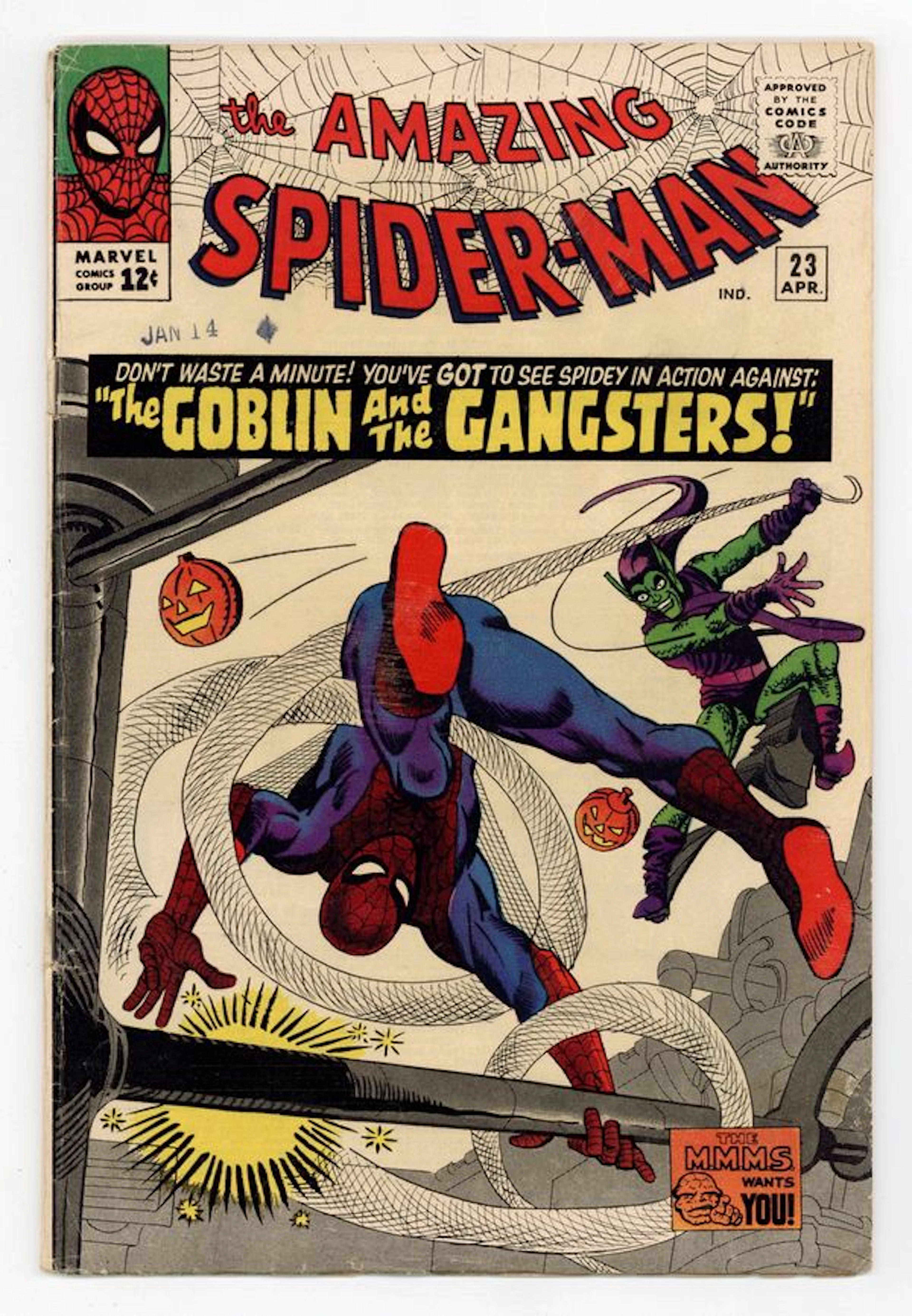 Amazing Spider-Man (1963 1st Series) 23 GD+ 2.5