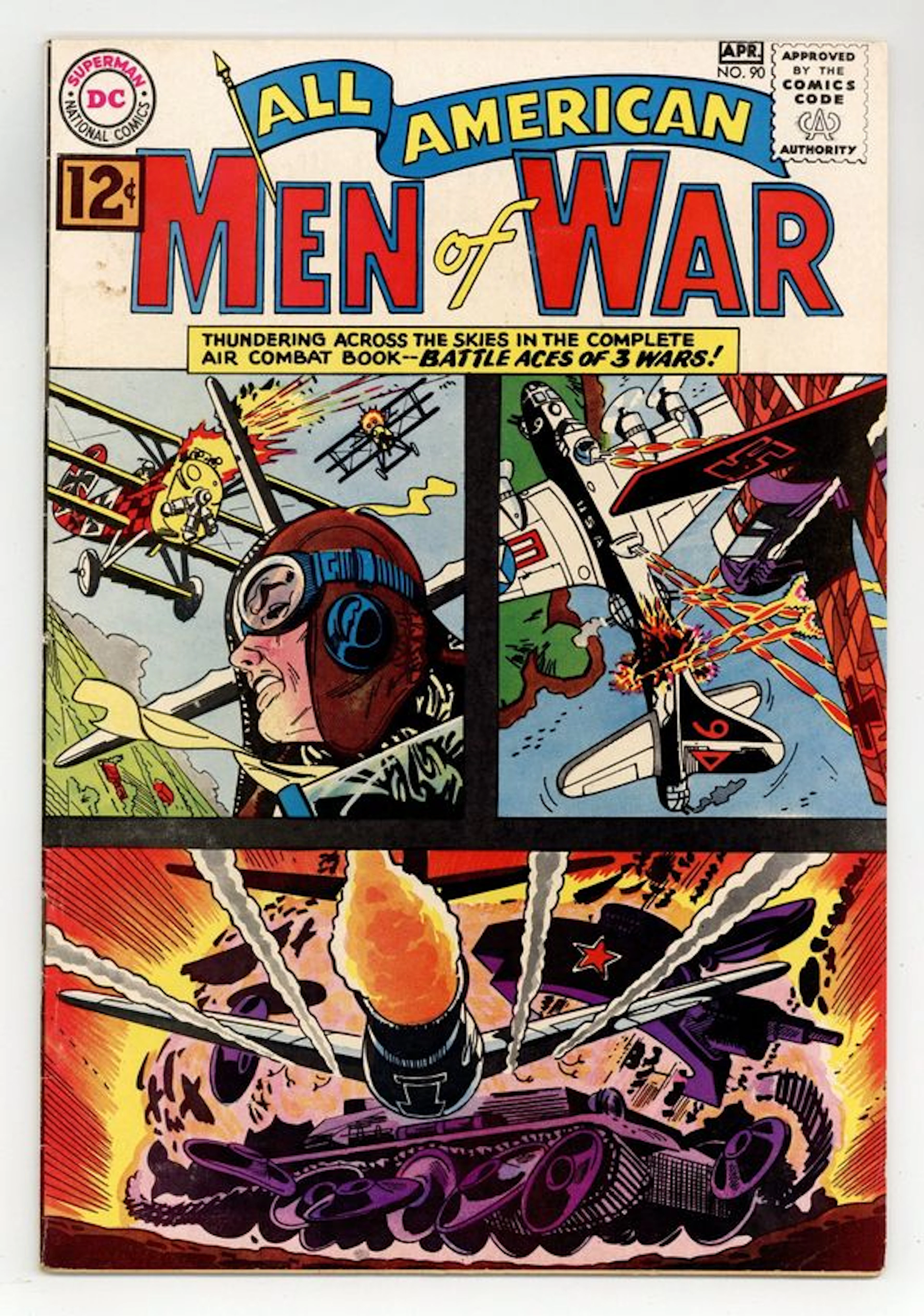 All American Men of War (1952) 90 VG 4.0