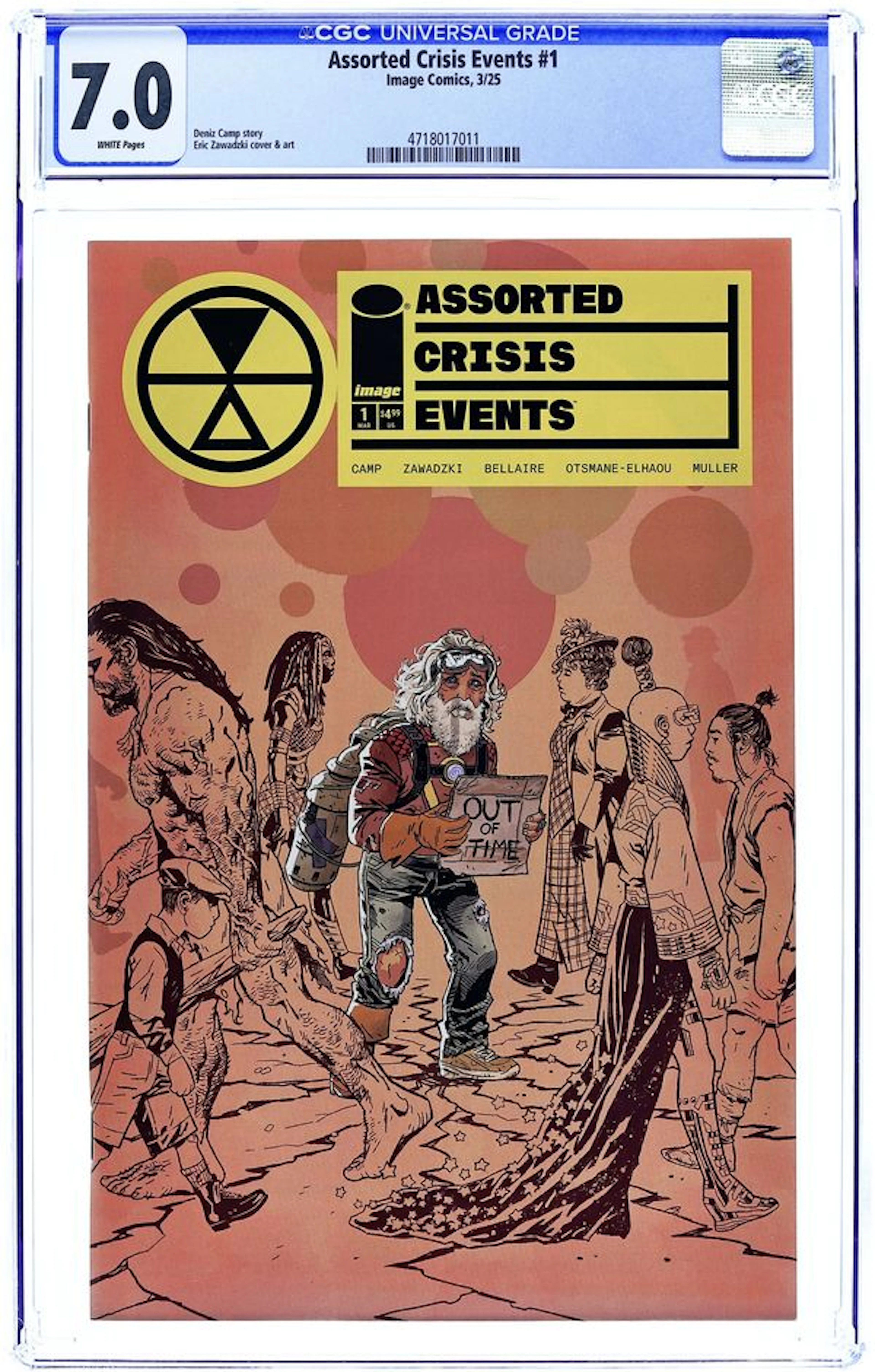 Assorted Crisis Events (2025 Image) 1A CGC 7.0
