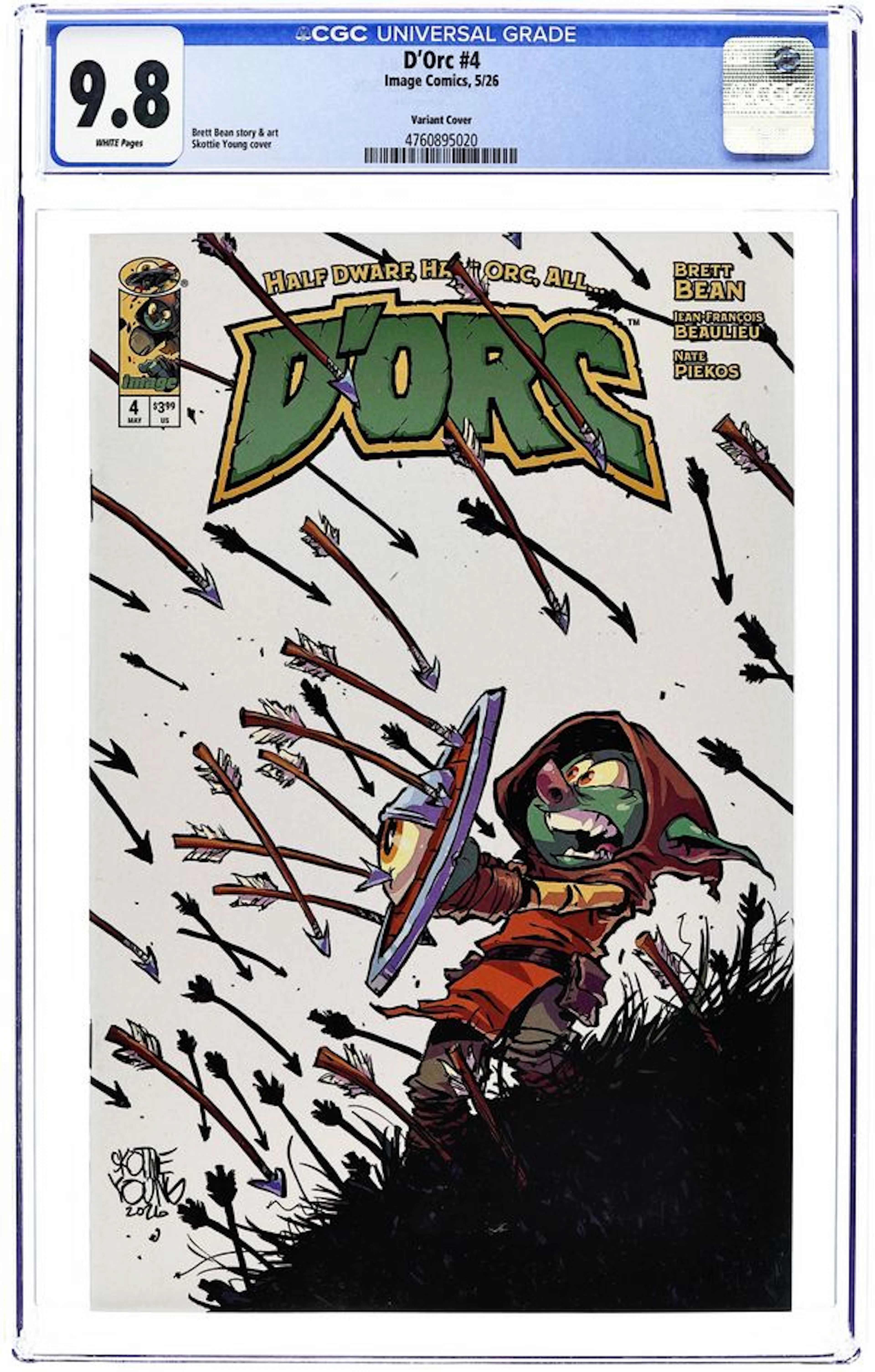 D'orc (2026 Image) 4B CGC 9.8