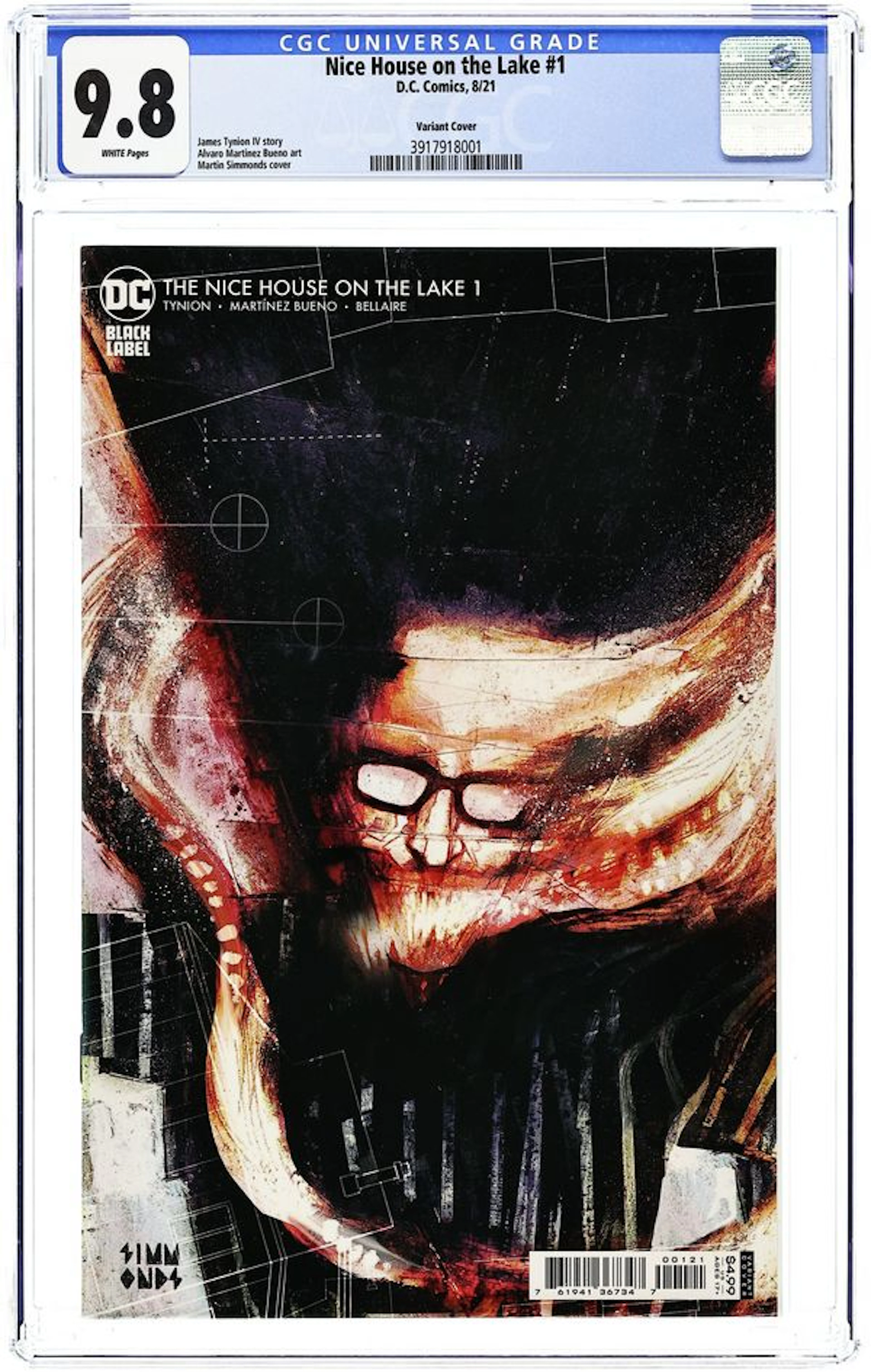 Nice House on the Lake (2021 DC) 1B CGC 9.8