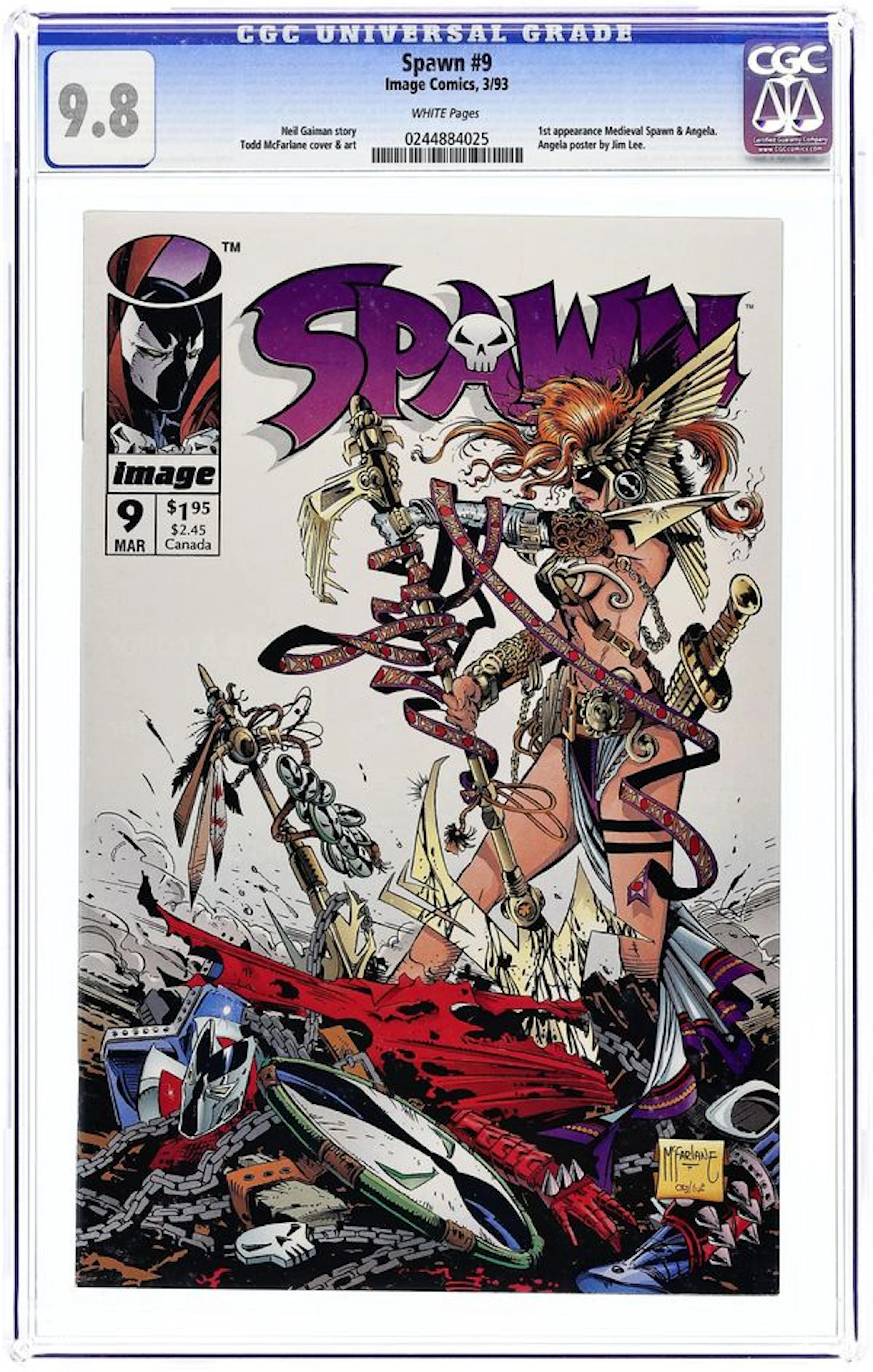 Spawn (1992 Image) 9D CGC 9.8