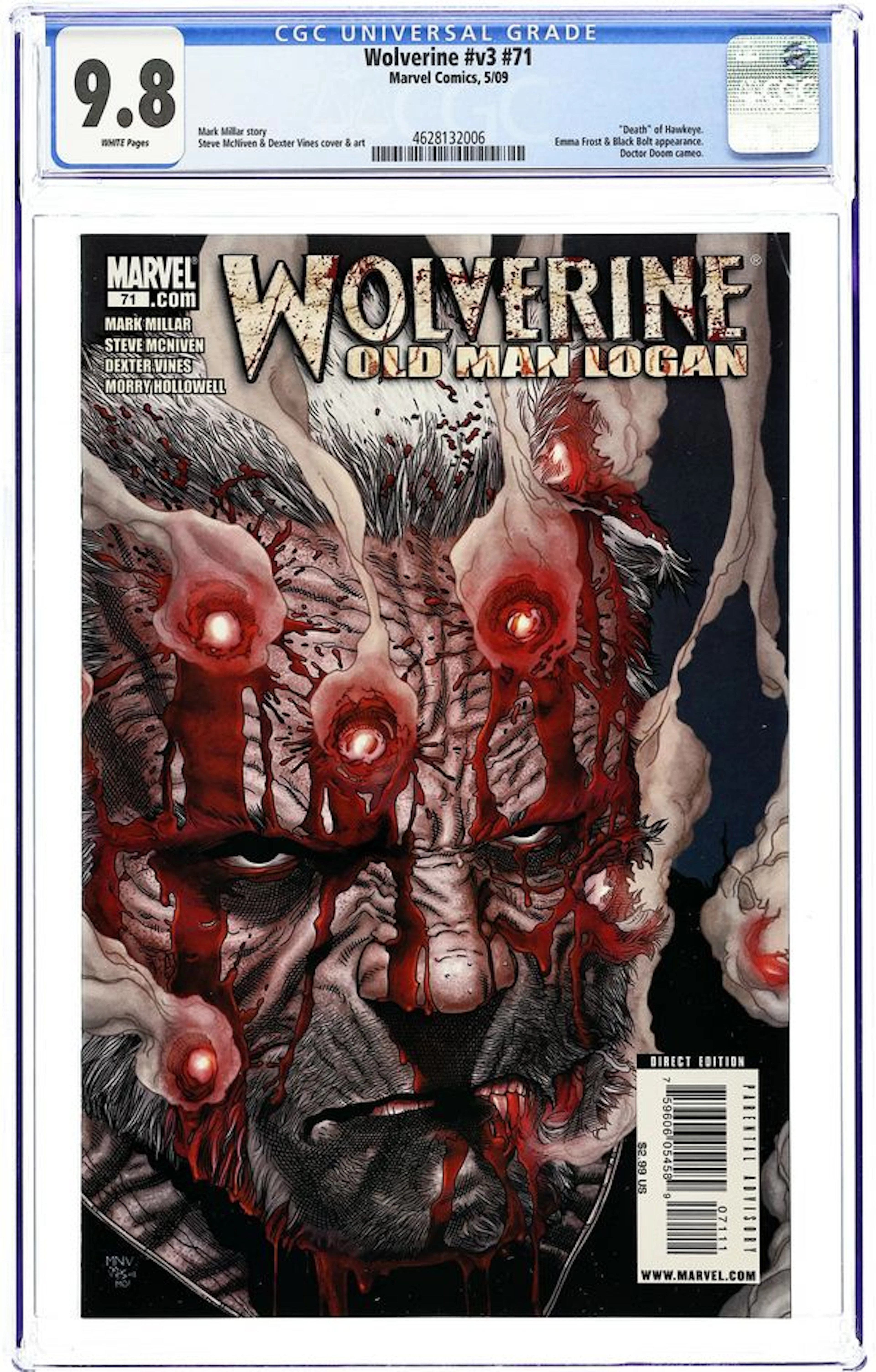 Wolverine (2003 2nd Series) 71A CGC 9.8