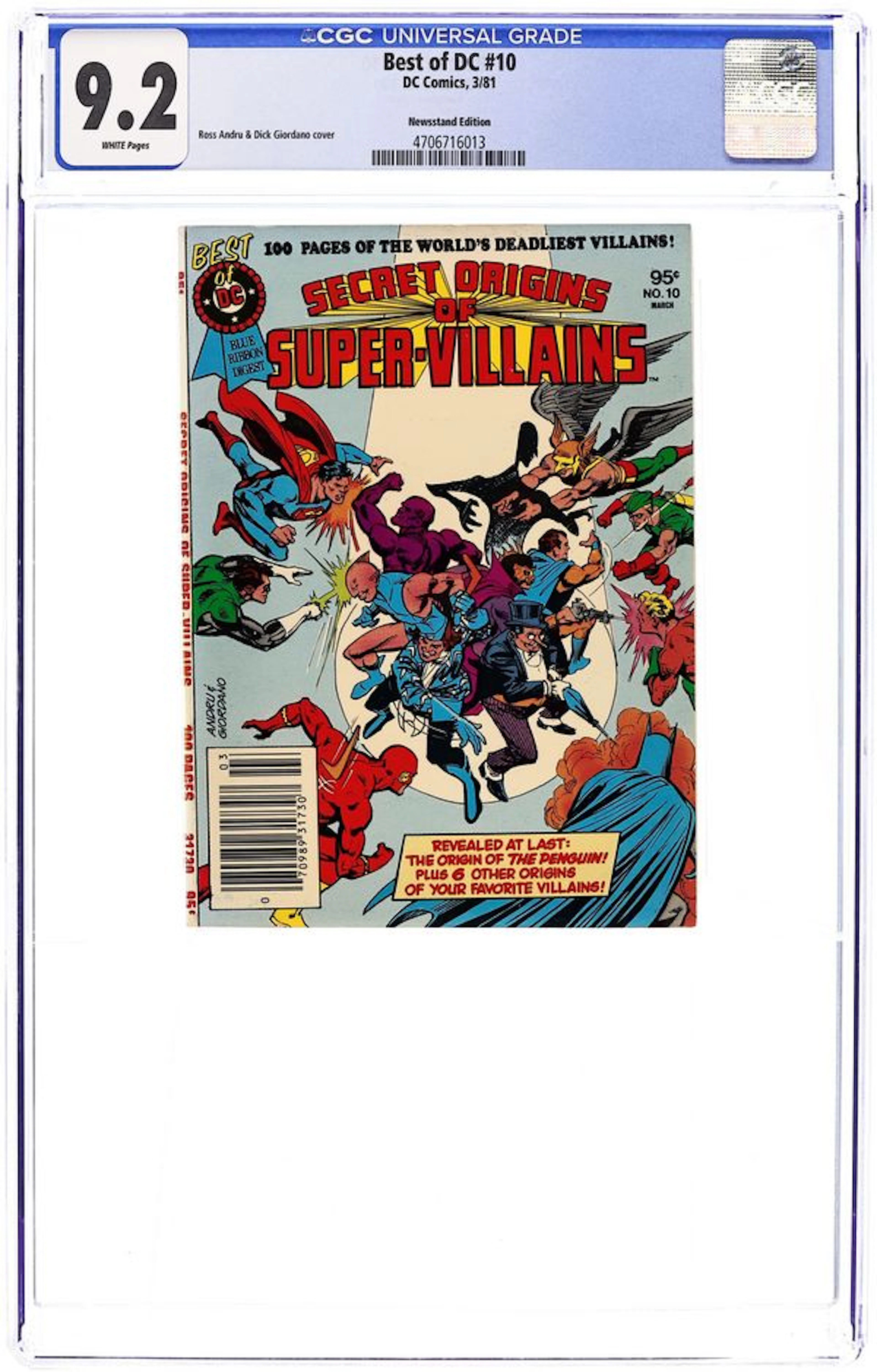 Best of DC Blue Ribbon Digest (1979) 10N CGC 9.2