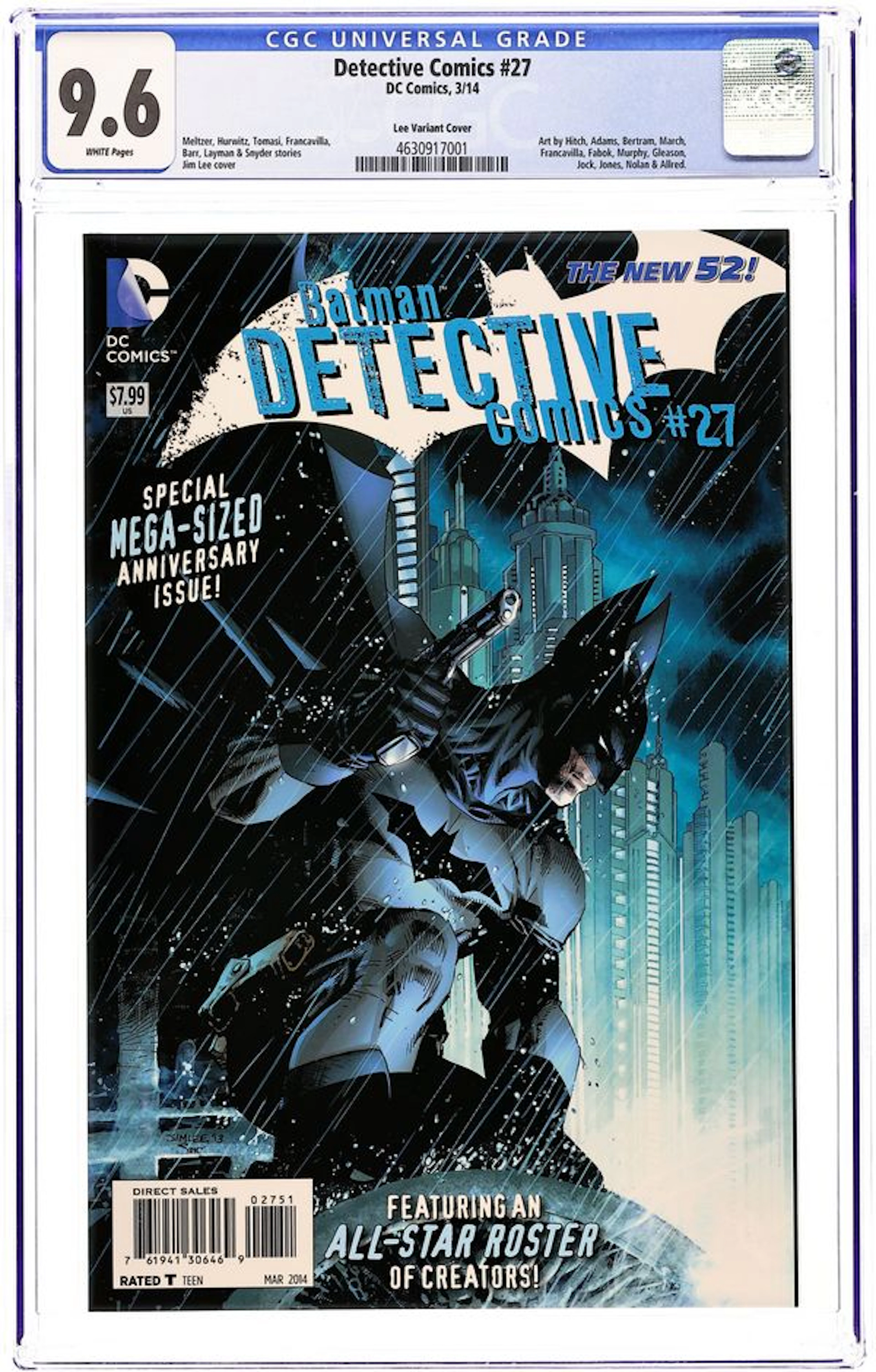 Detective Comics (2011 2nd Series) 27E CGC 9.6