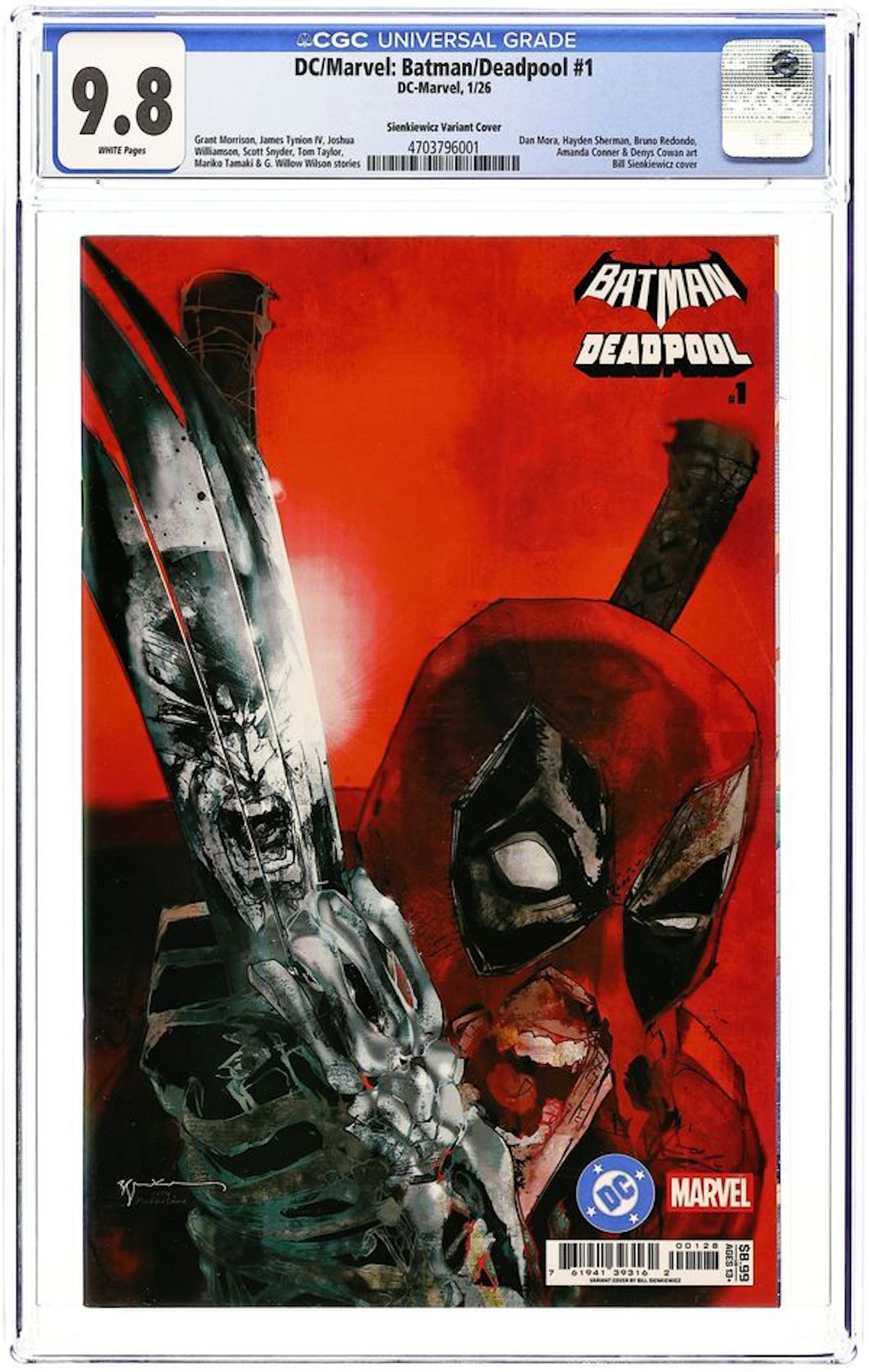 DC Marvel Batman Deadpool (2025 DC) 1Q CGC 9.8