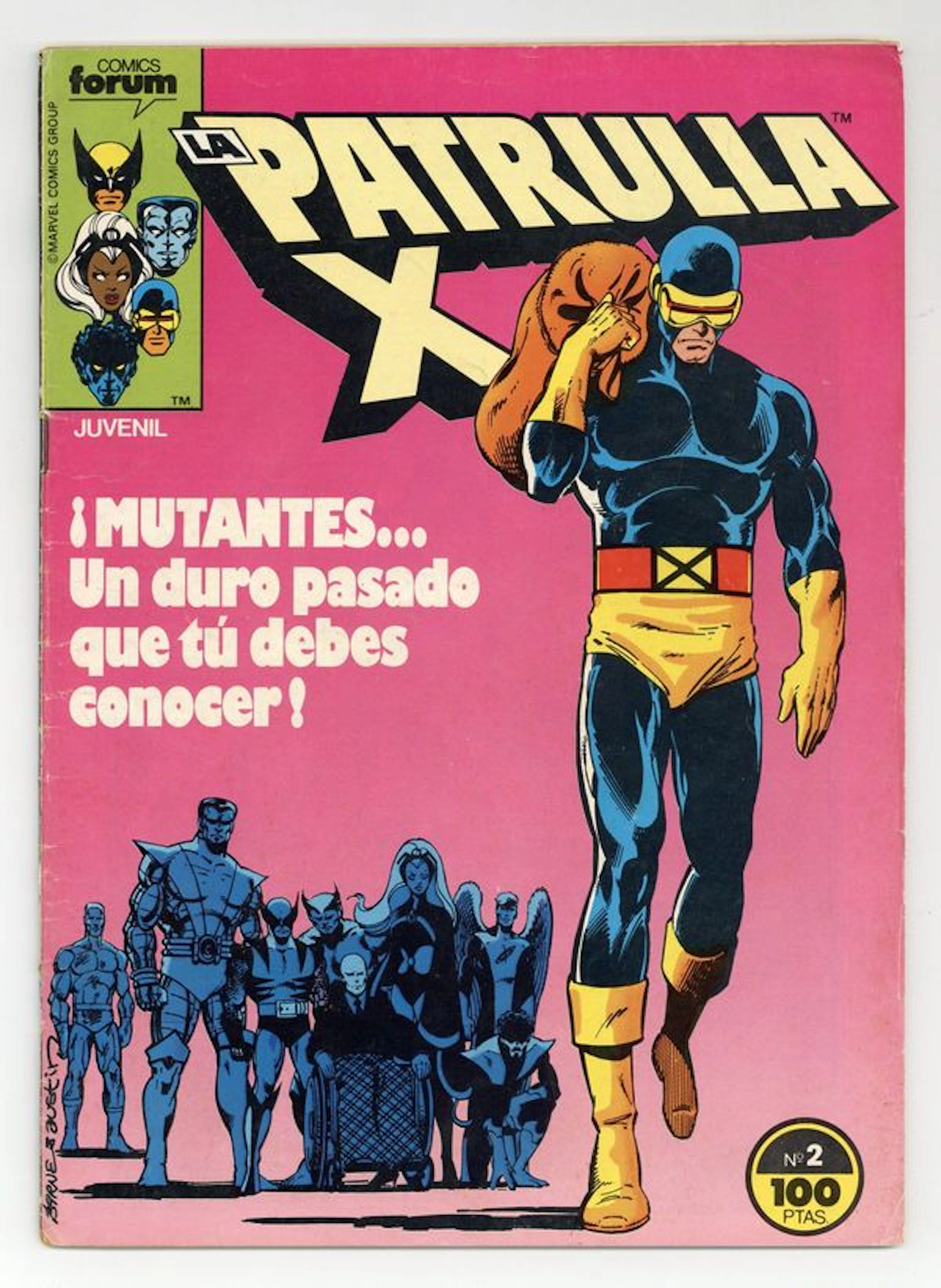Patrulla-X (Spanish 1985 Comics Forum/Planeta DeAgostini) Uncanny