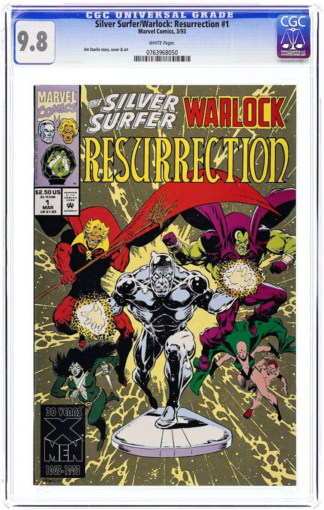 Silver Surfer Warlock Resurrection (1993) 1D CGC 9.8