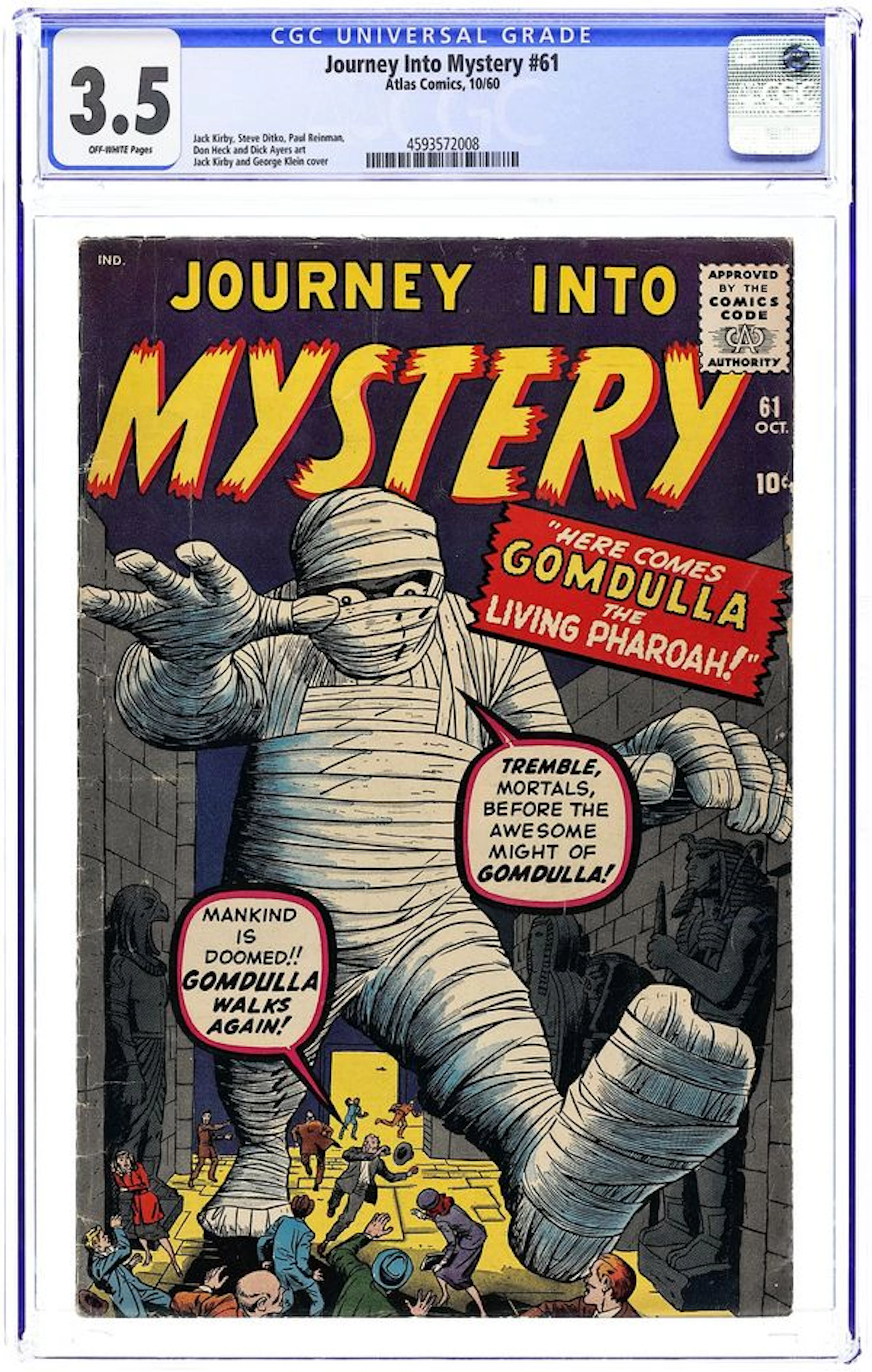 Journey into Mystery (1952) 61 CGC 3.5