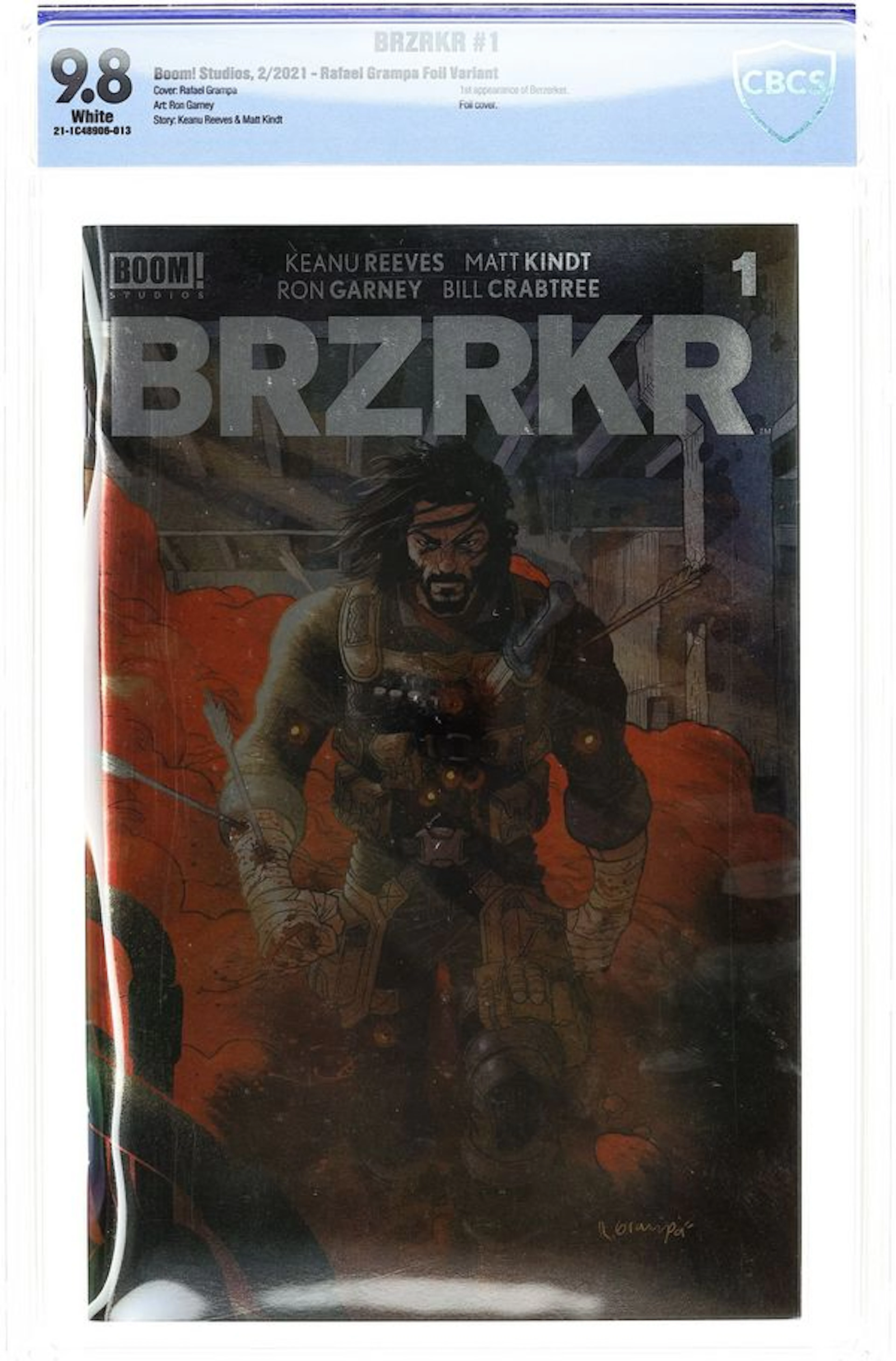 Brzrkr (2021 Boom) 1C CBCS 9.8