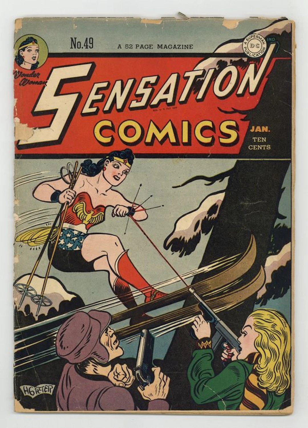 Sensation Comics (1942) 49 FR/GD 1.5
