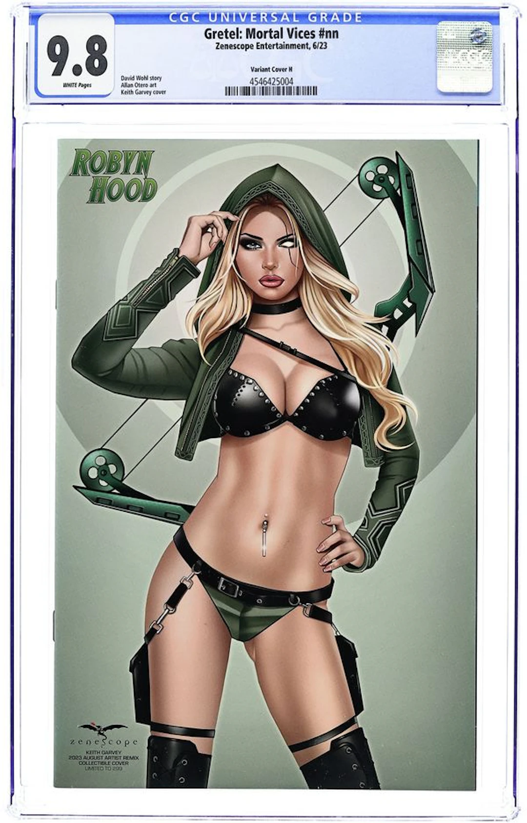 Gretel Mortal Vices (2023 Zenescope) 1H CGC 9.8