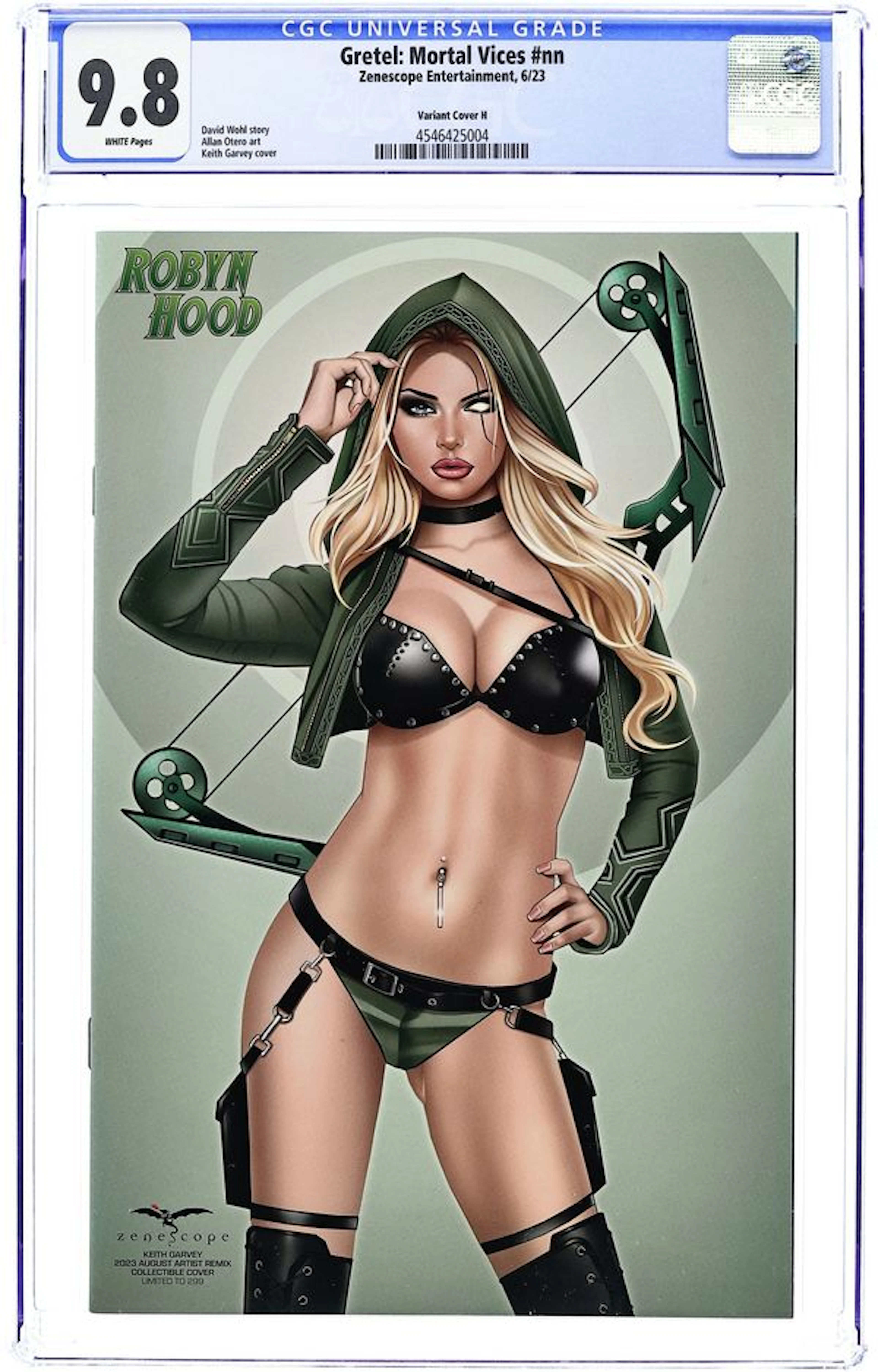 Gretel Mortal Vices (2023 Zenescope) 1H CGC 9.8