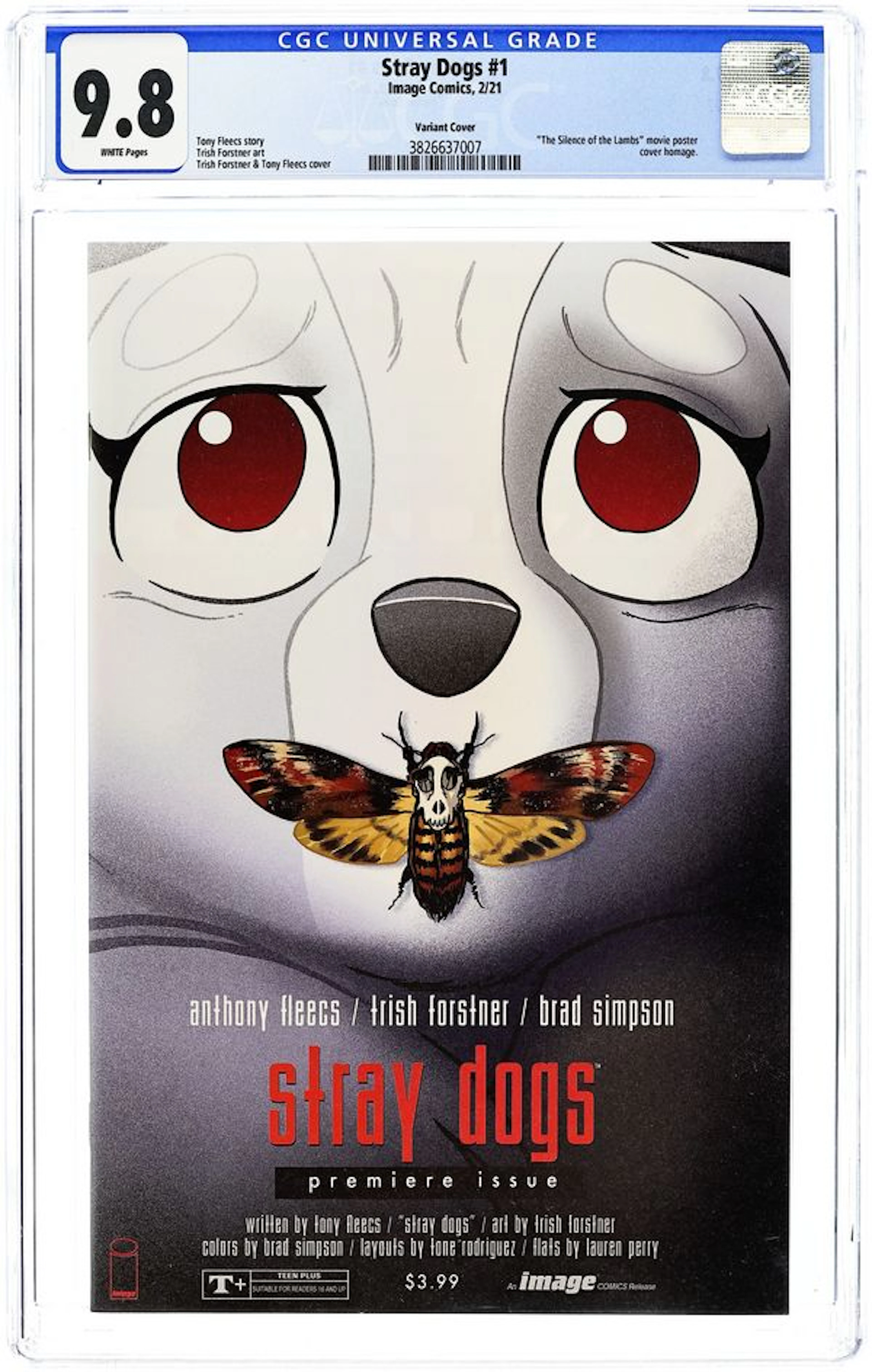 Stray Dogs (2021 Image) 1B CGC 9.8