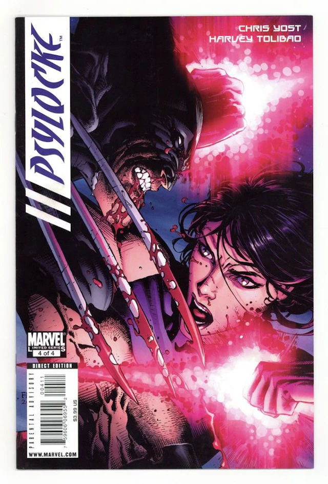 Psylocke (2010 Marvel) 4 FN 6.0