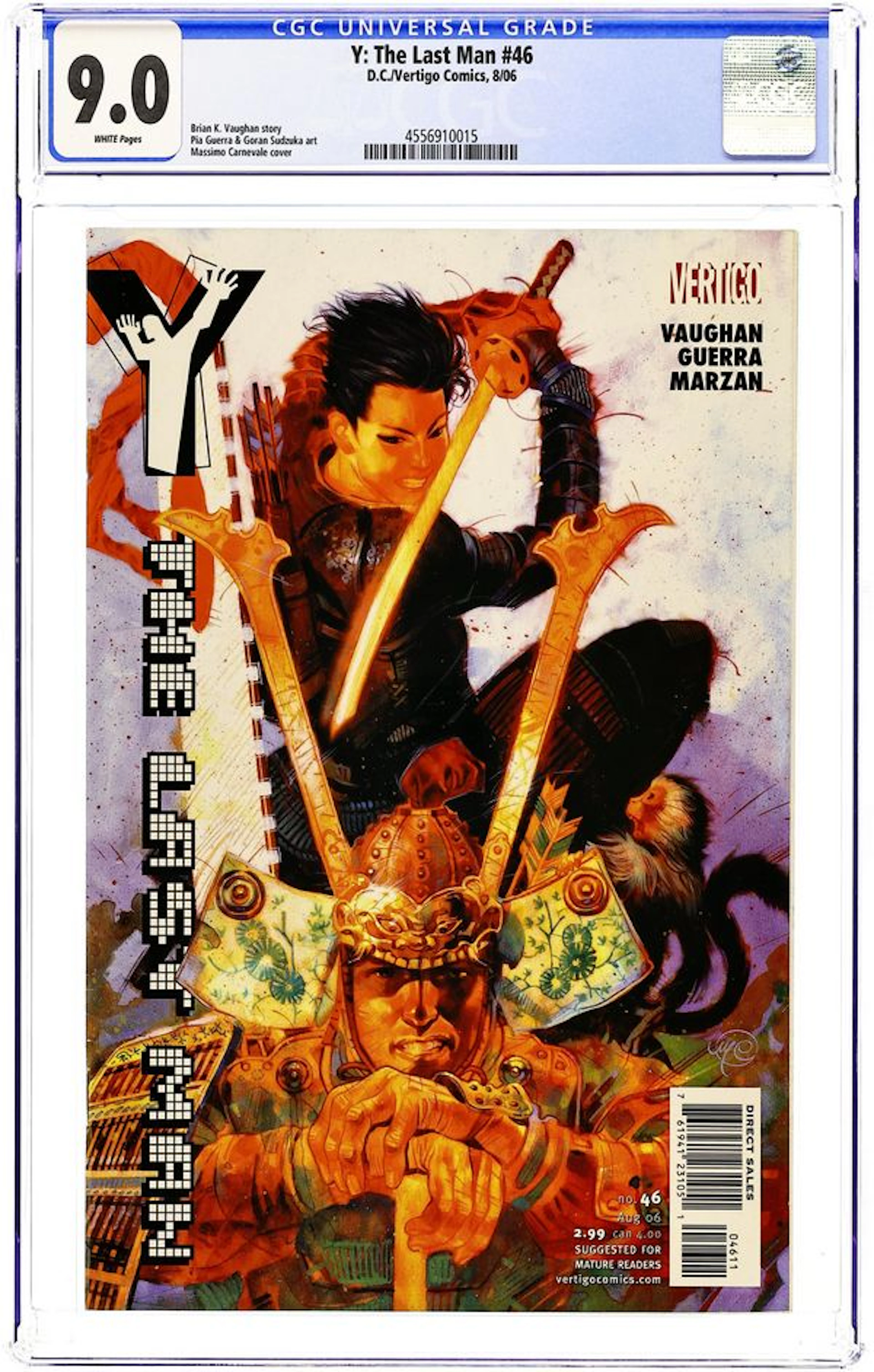 Y the Last Man (2002) 46 CGC 9.0