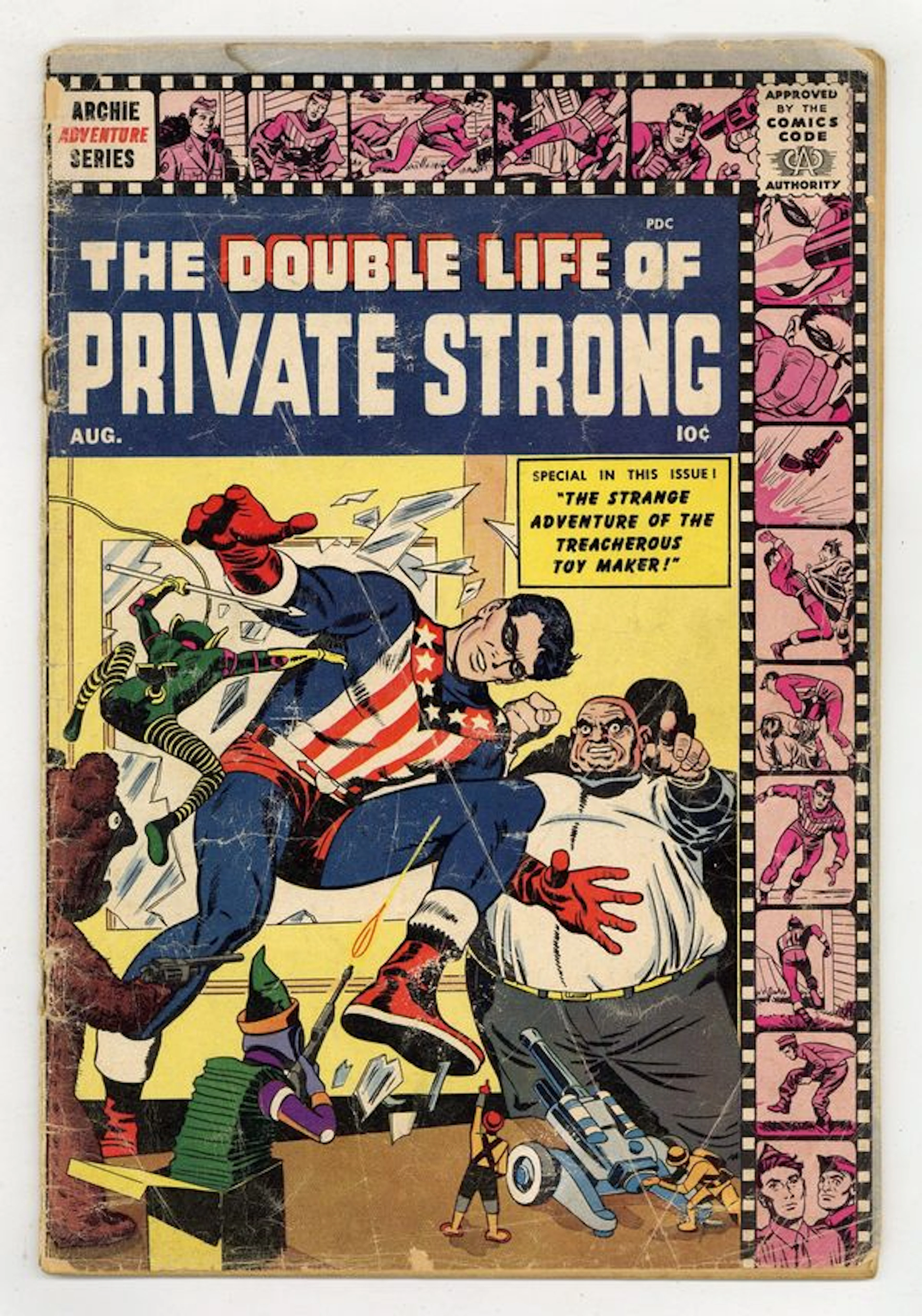 Double Life of Private Strong (1959) 2 GD 2.0