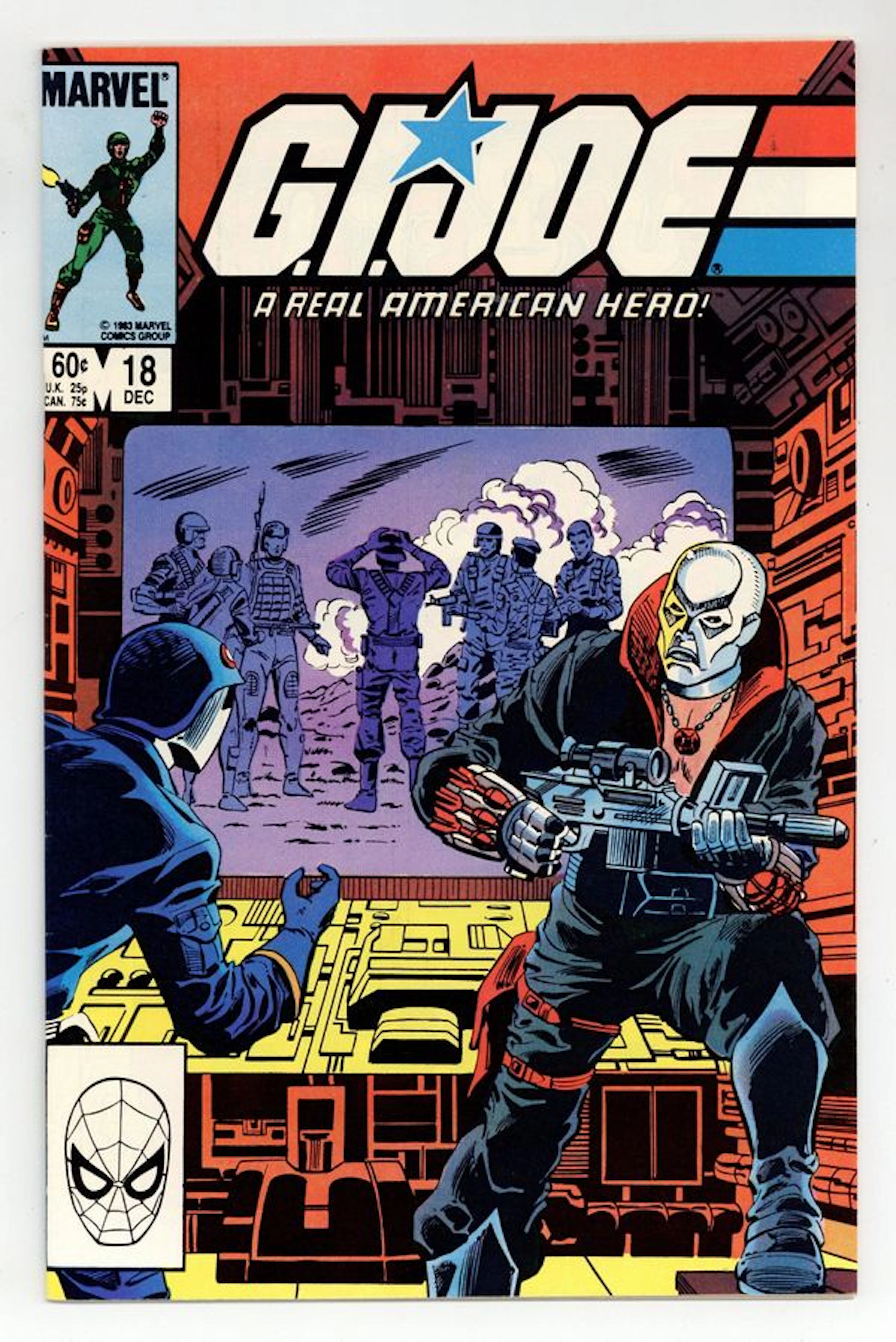 GI Joe A Real American Hero (1982 Marvel) 18D VF/NM 9.0