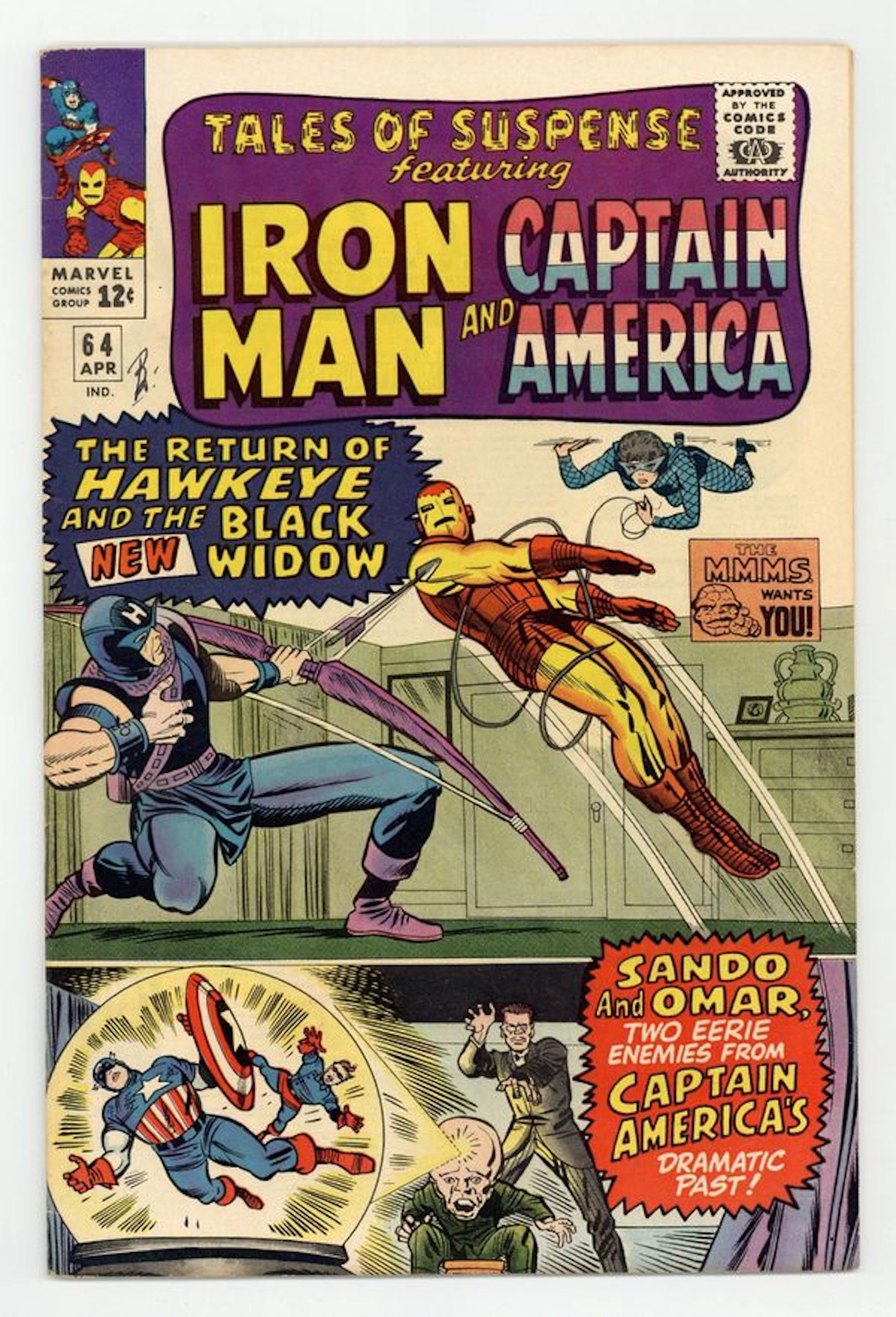 Tales of Suspense (1959) 64 FN 6.0